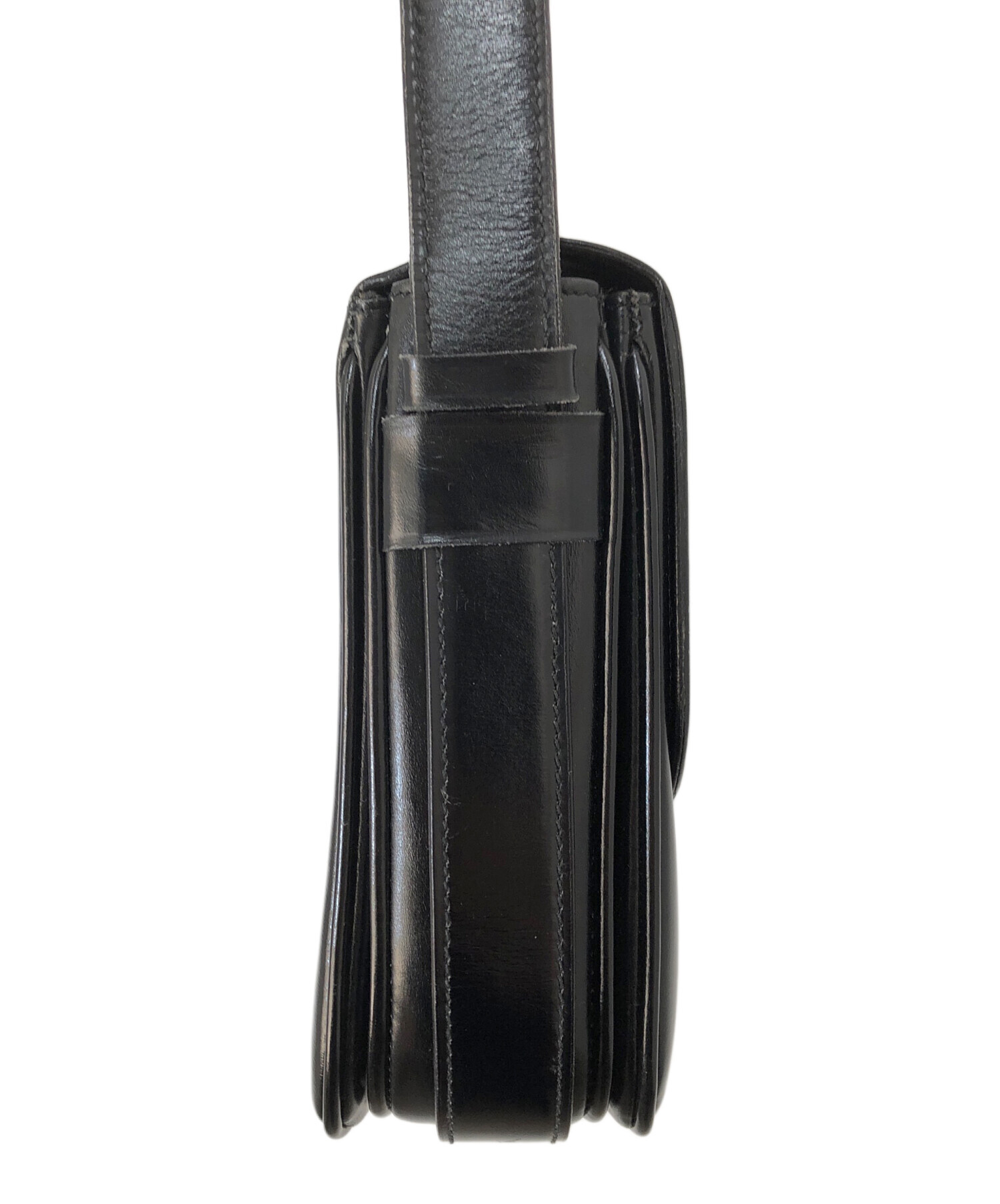 【即購入ok】CELINE ショルダーバッグ 中古・古着通販】CELINE (セリーヌ) ショルダーバッグ ブラック