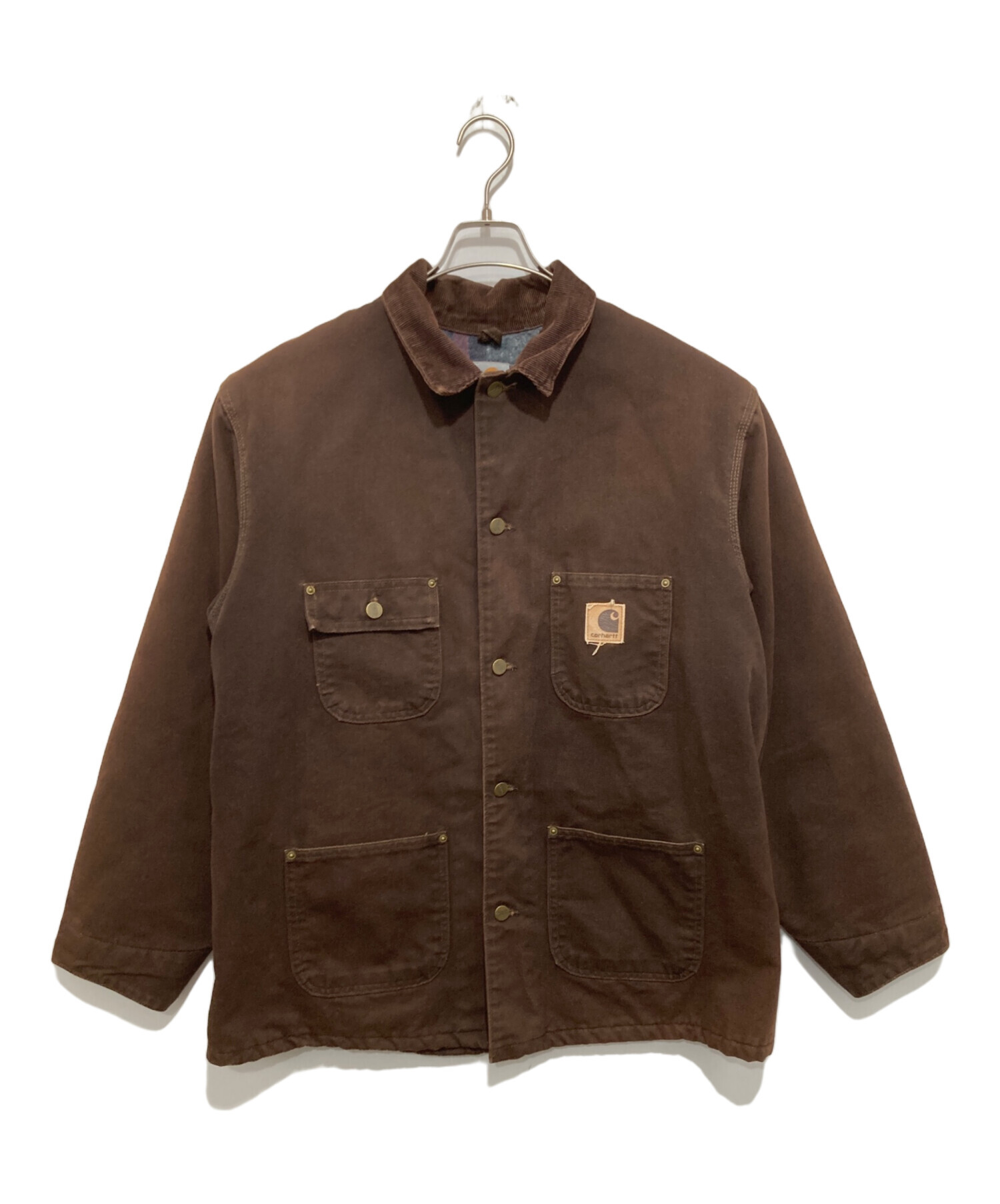Carhartt ミシガンチョアコ ート C02 DKB　希少Sサイズ 中古・古着通販】CarHartt (カーハート) ミシガンチョアコート C02 DKB