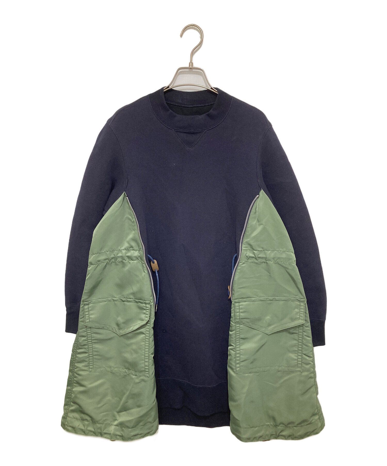 中古・古着通販】sacai (サカイ) Sponge Sweat MA-1 Dress スポンジ