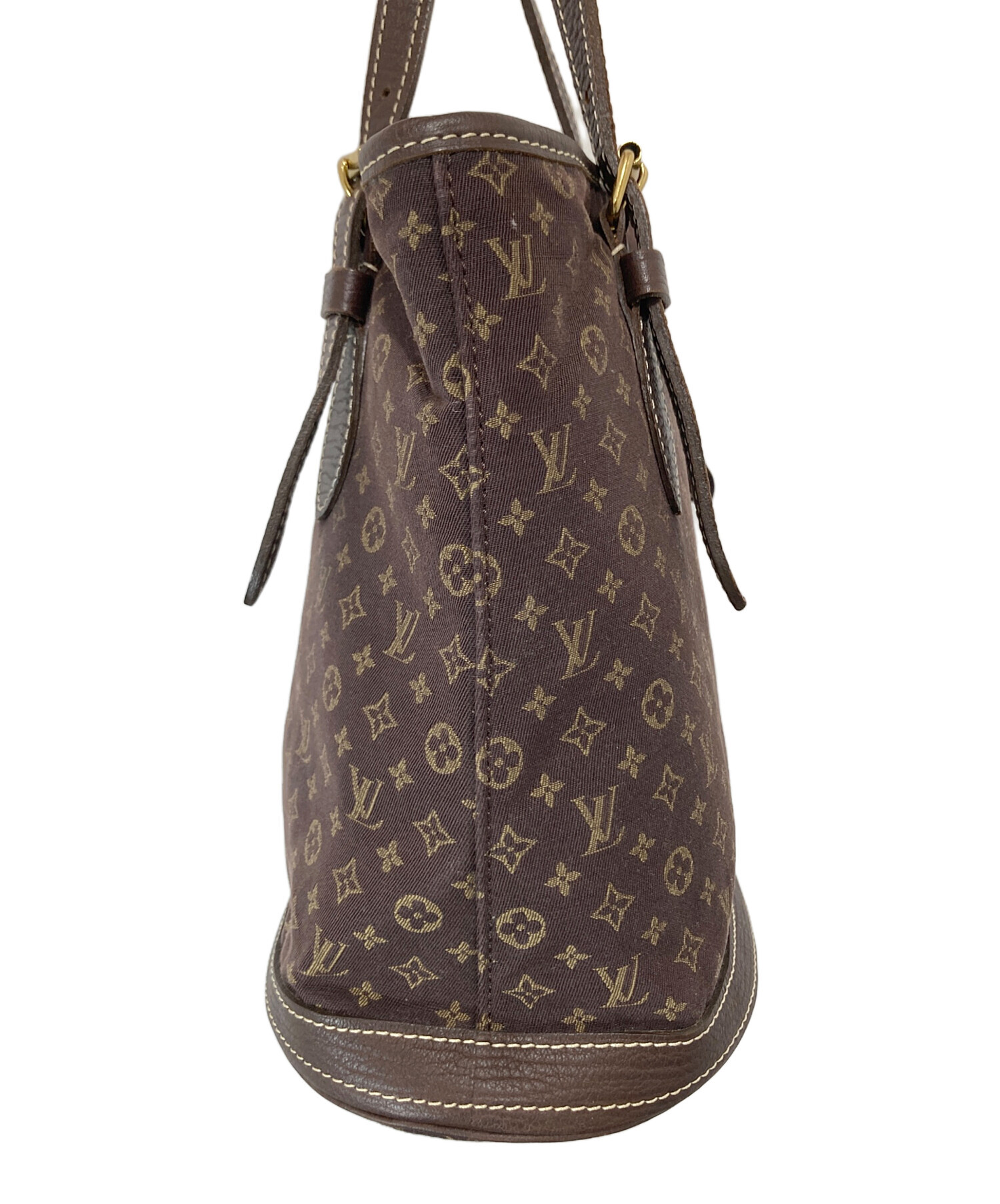 LOUIS VUITTON バケットPM ハンドバッグ 中古・古着通販】LOUIS VUITTON (ルイ ヴィトン) モノグラム ミニ ラン