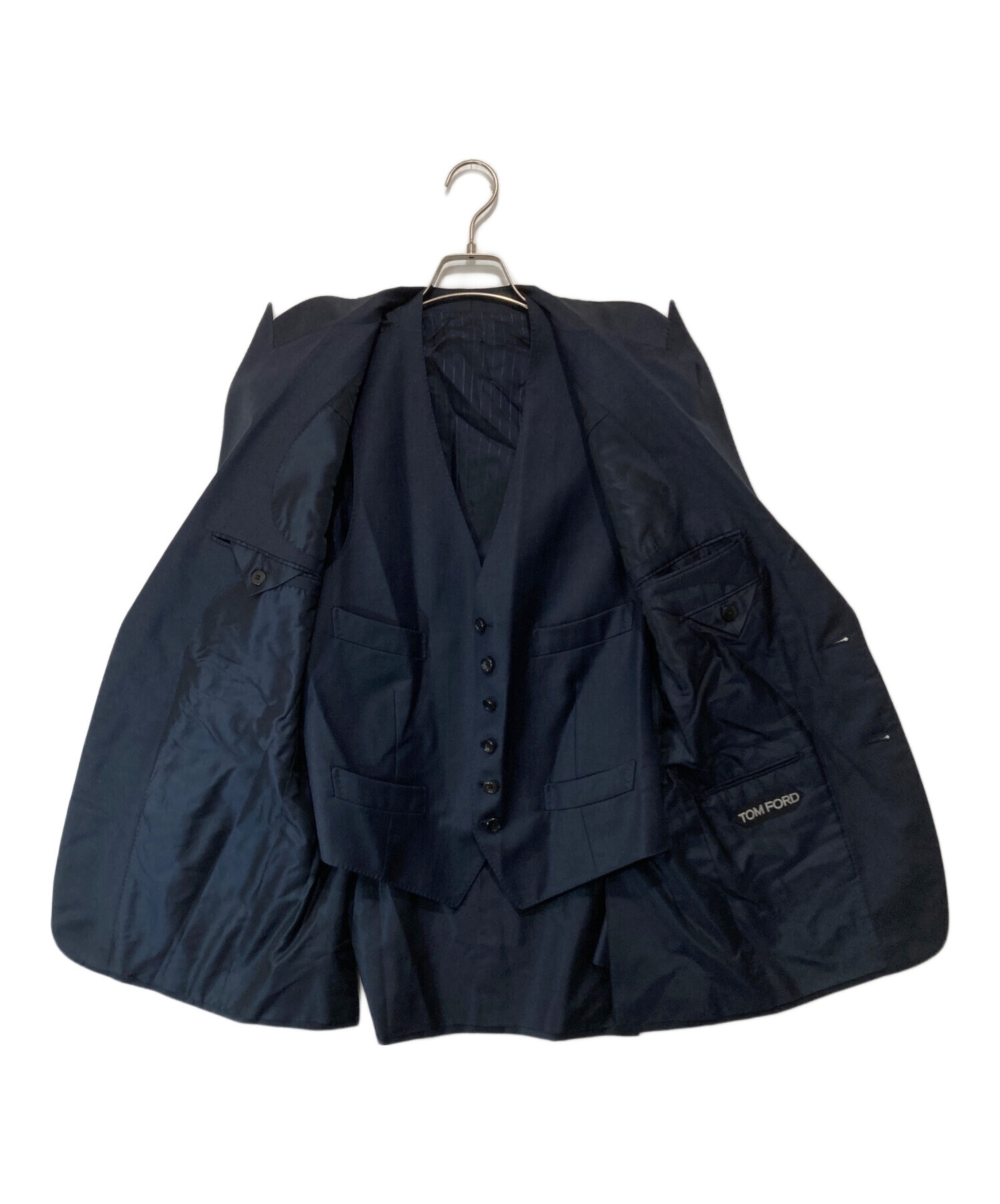 中古・古着通販】TOM FORD (トムフォード) 3ピースセットアップスーツ