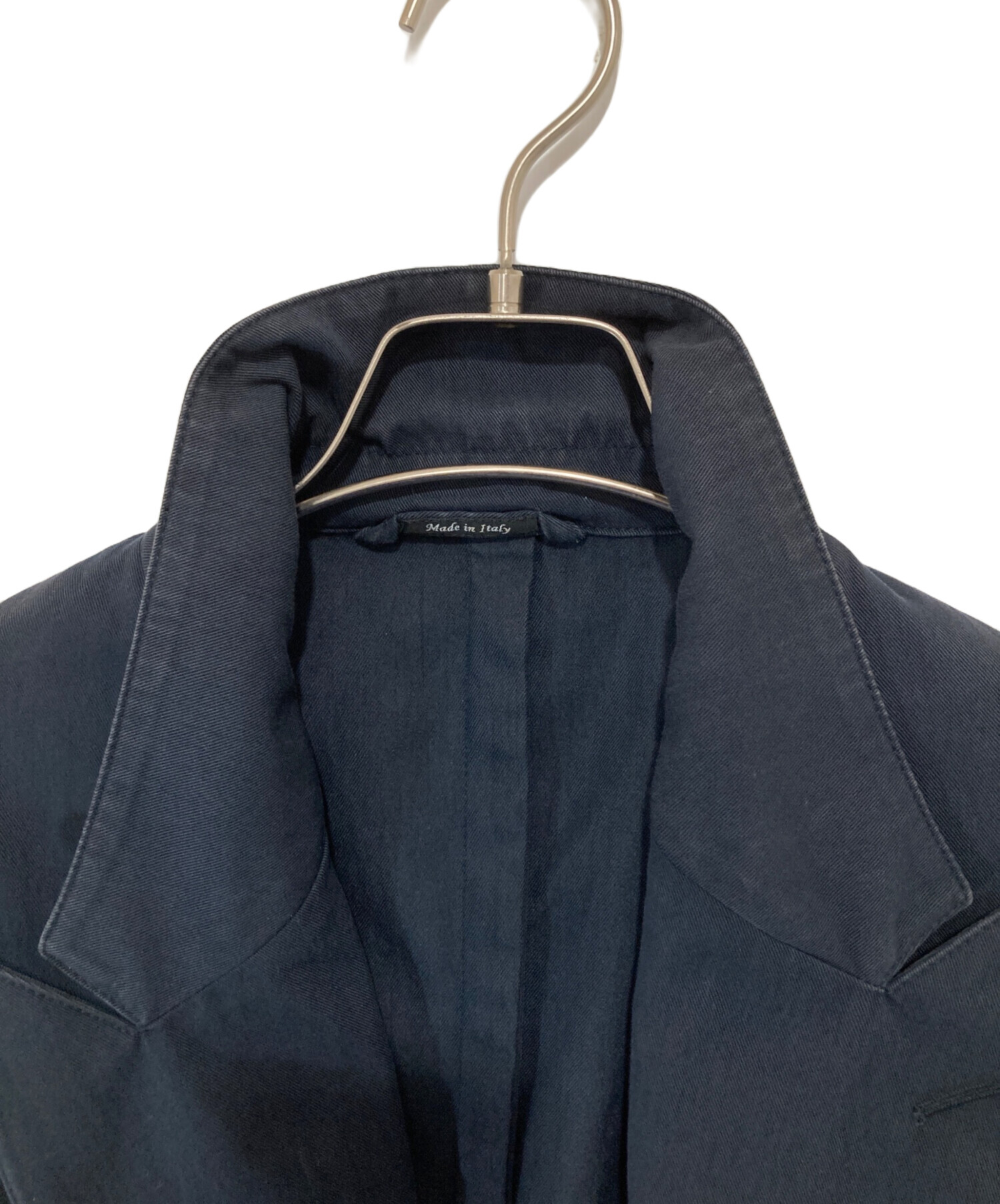 美品 Maison Martin Margiela ジャケット 紺 48 中古・古着通販】Maison Margiela (メゾンマルジェラ) ピークド1B