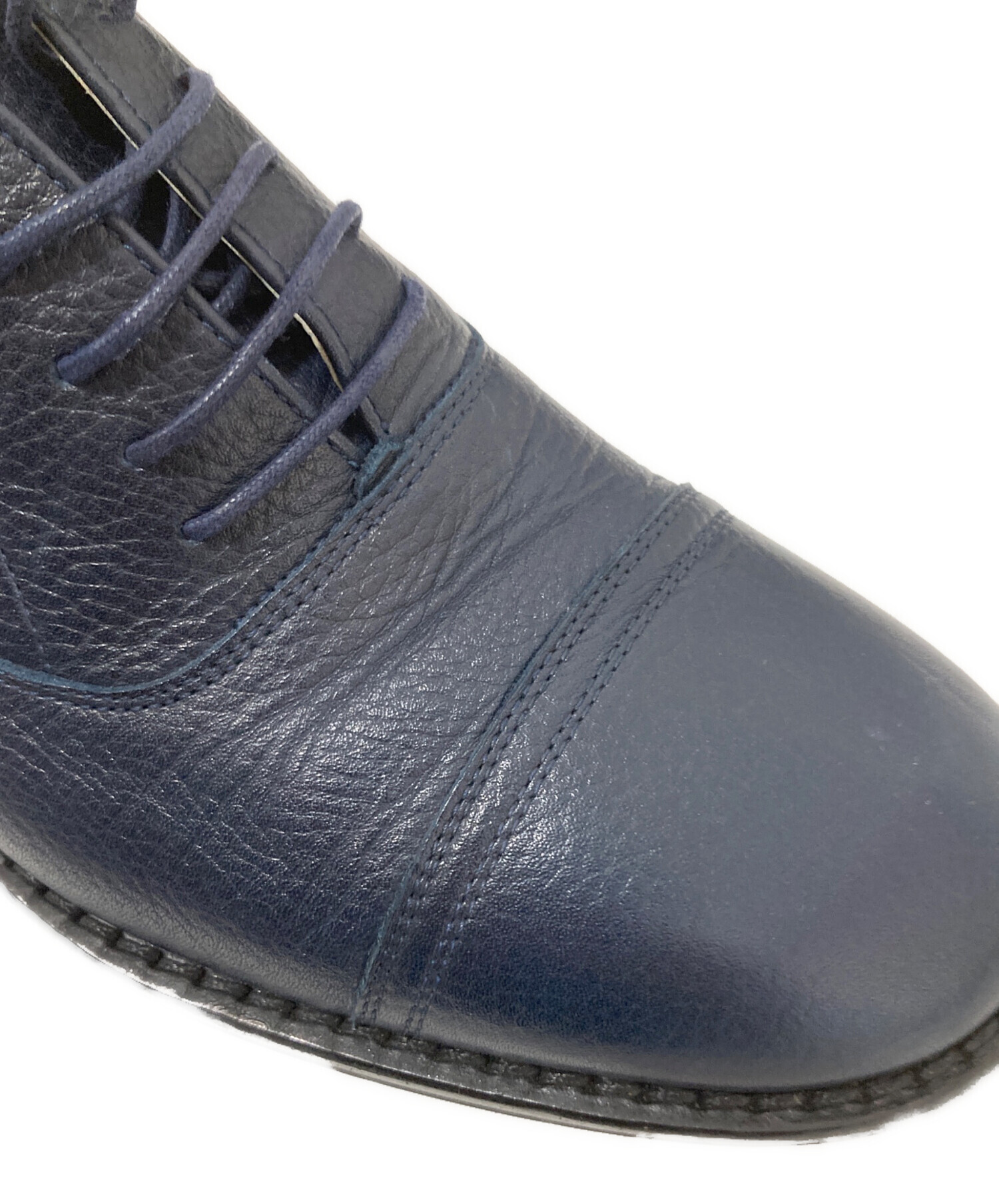 Maison Margiela メゾンマルジェラ 内羽根ストレートチップ 43 中古・古着通販】Maison Margiela (メゾンマルジェラ) シボ革レザー