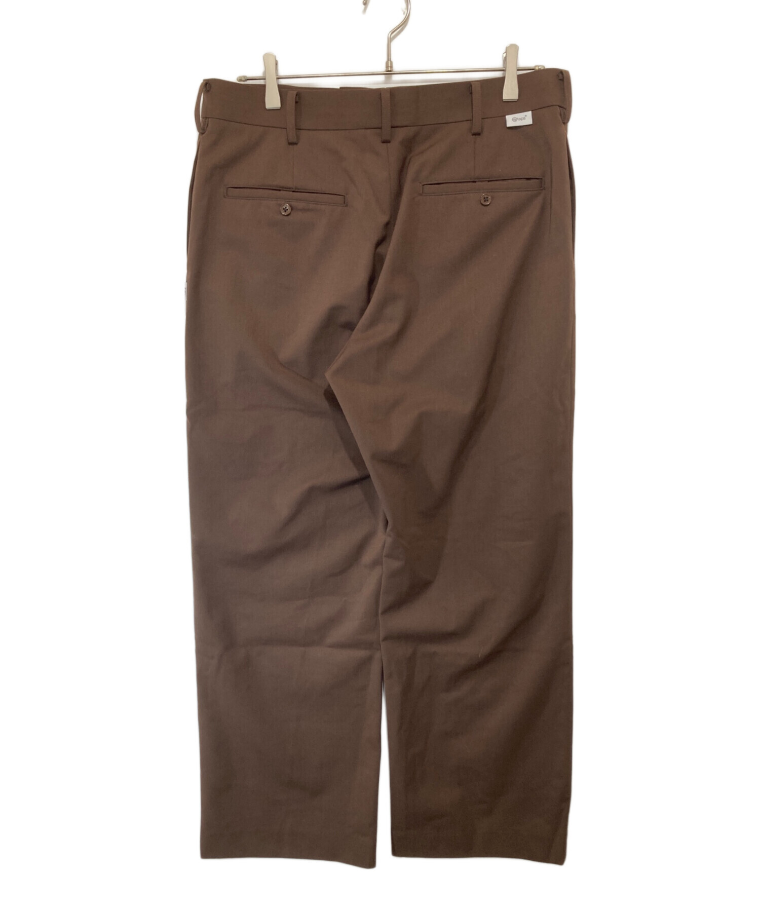 WTAPS コーデュロイパンツ ダークブラウン 03 L 中古・古着通販】WTAPS (ダブルタップス) WOPL． TWILLスラックス