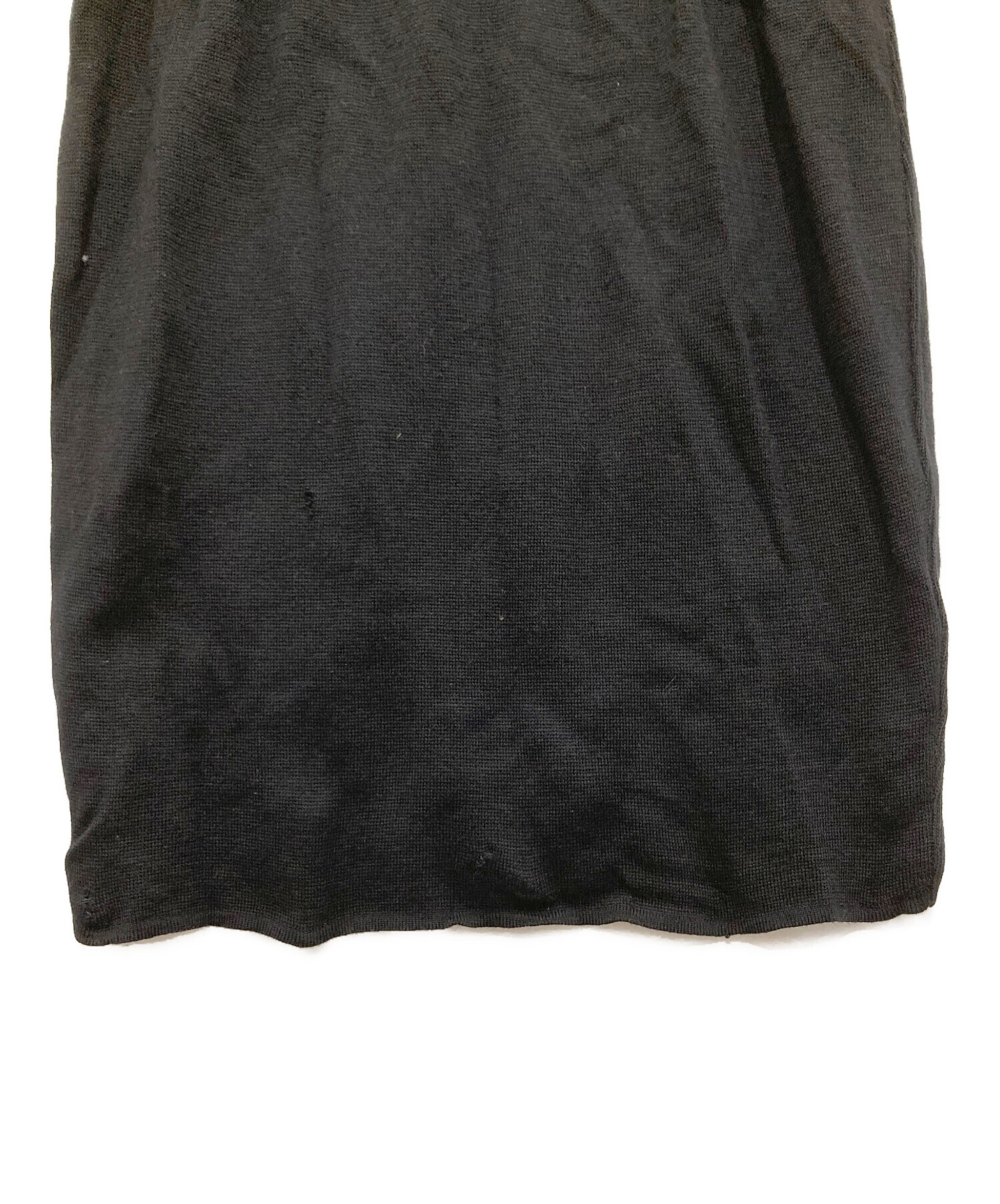 中古・古着通販】FENDI (フェンディ) ニットワンピース ブラック