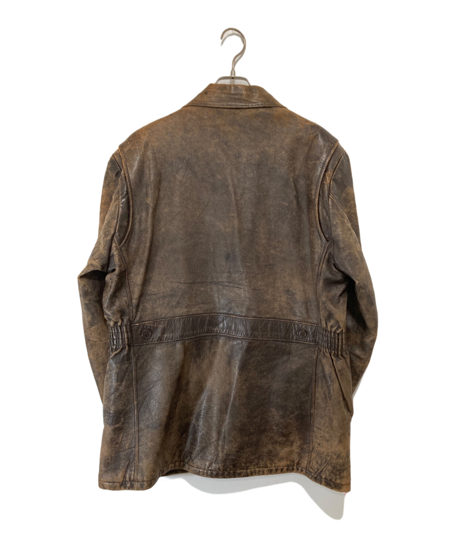 中古・古着通販】HERCULES (ヘラクレス) ヴィンテージレザーコート