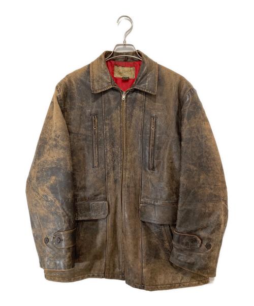 希少　美品ヘラクレス　ビンテージ ツイードカーコート 中古・古着通販】HERCULES (ヘラクレス) 50's ヴィンテージレザー