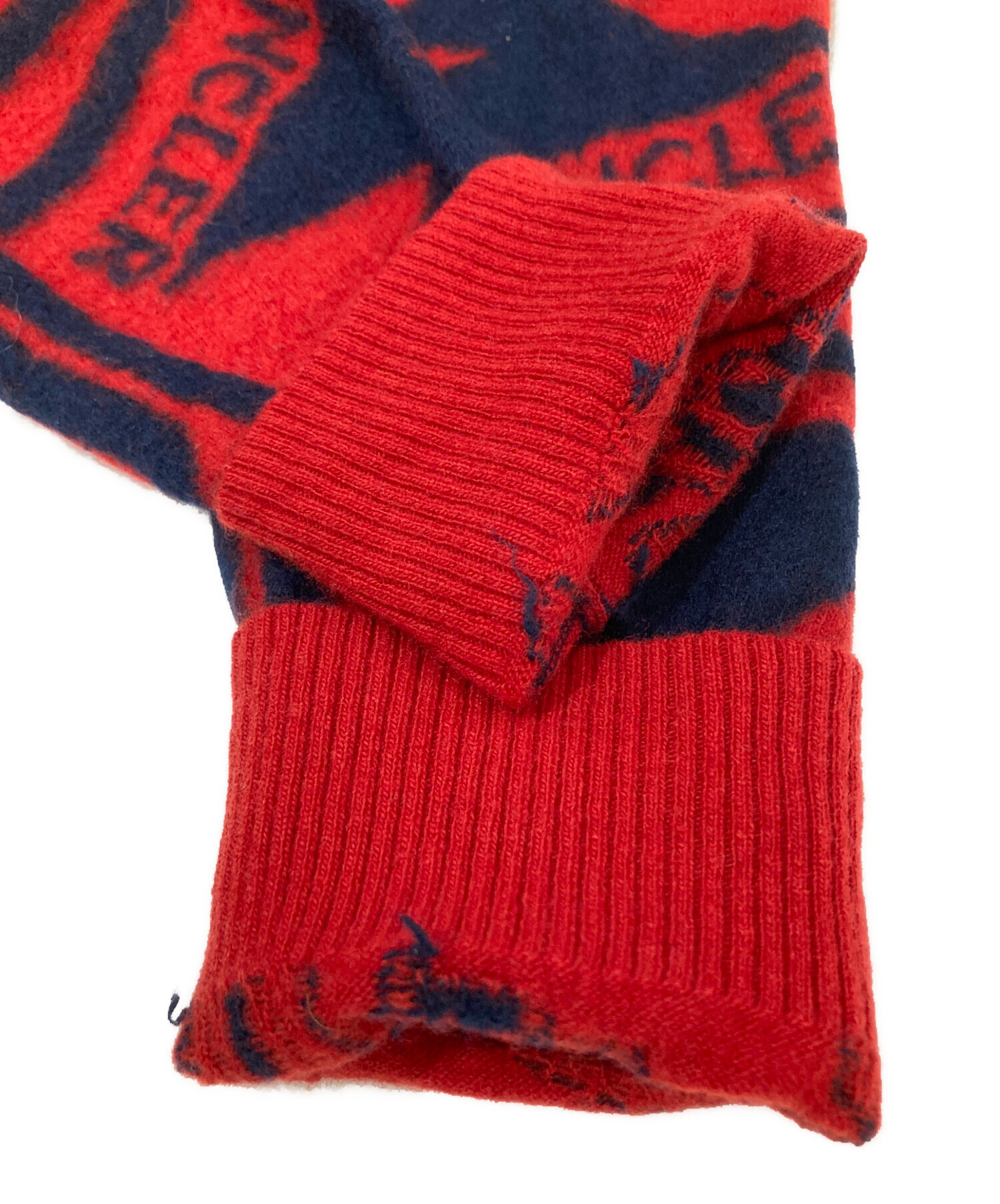 中古・古着通販】MONCLER (モンクレール) GIROCOLLO TRICOT ニット