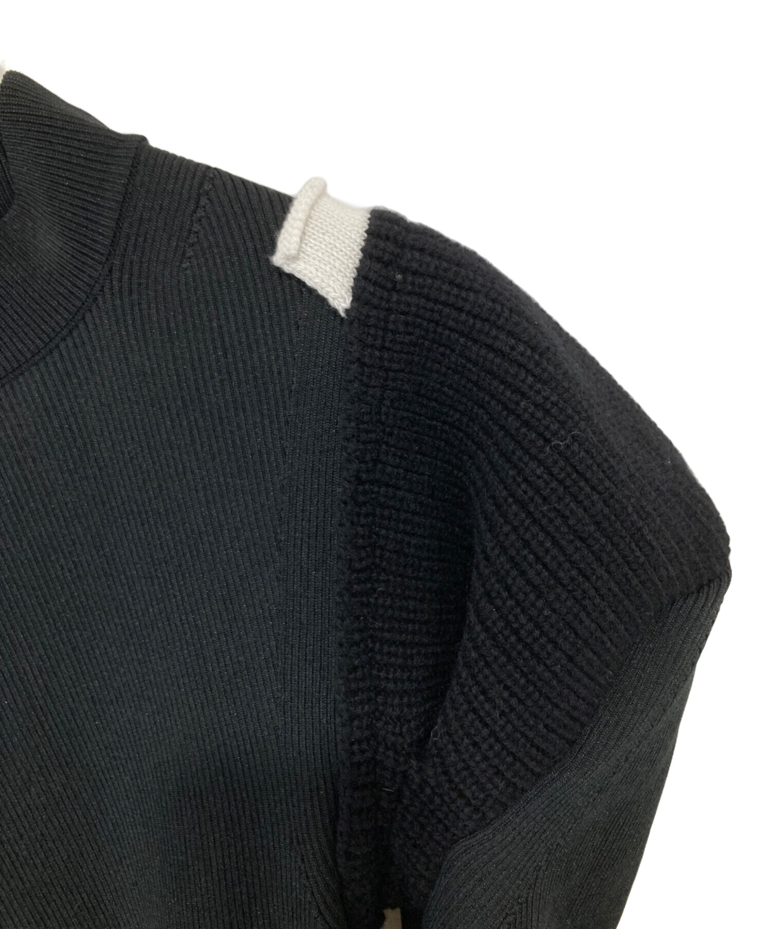 中古・古着通販】sacai (サカイ) 23AW アシメトリー ニットワンピース