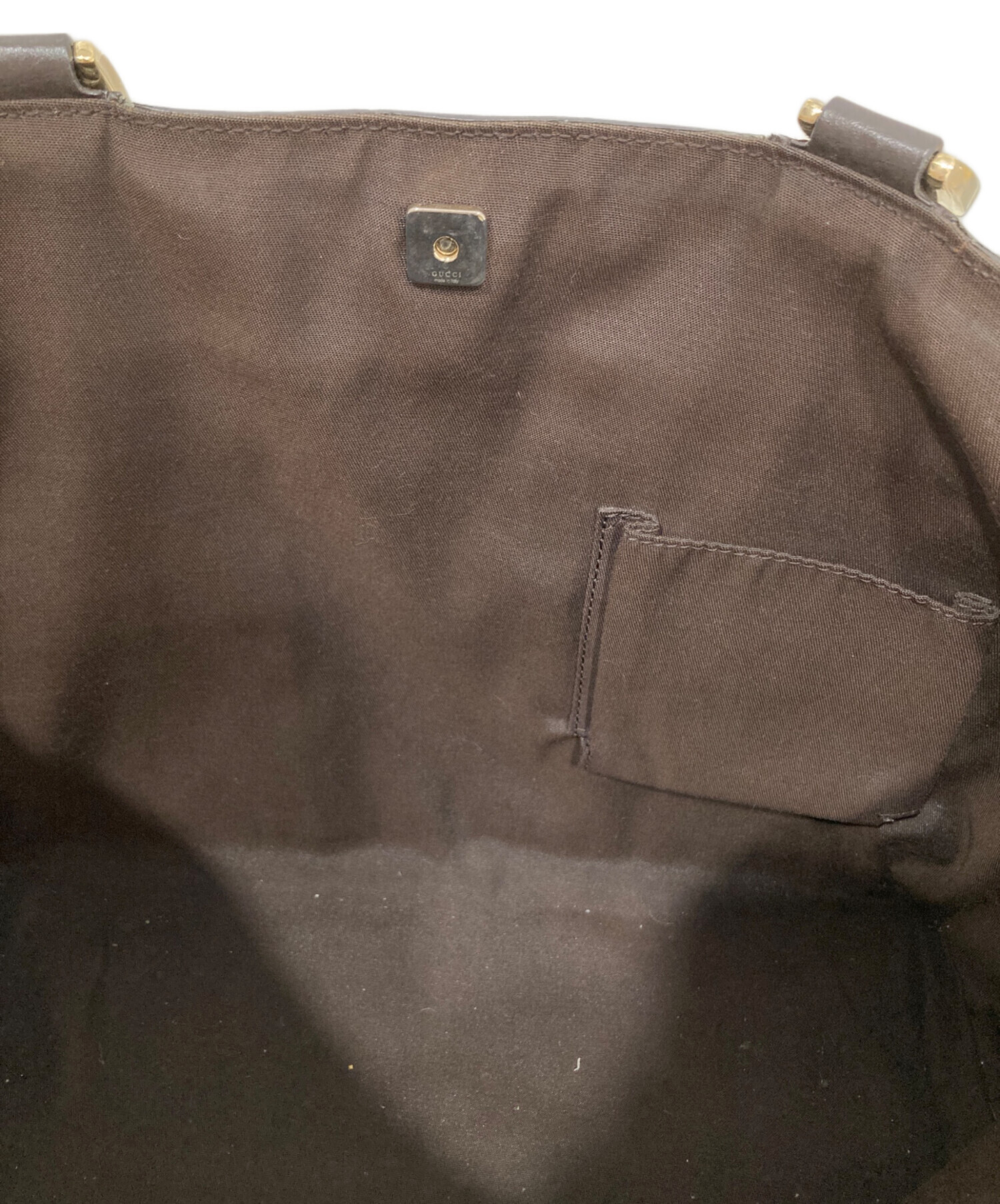 中古・古着通販】GUCCI (グッチ) アビーライン GGクリスタルトート