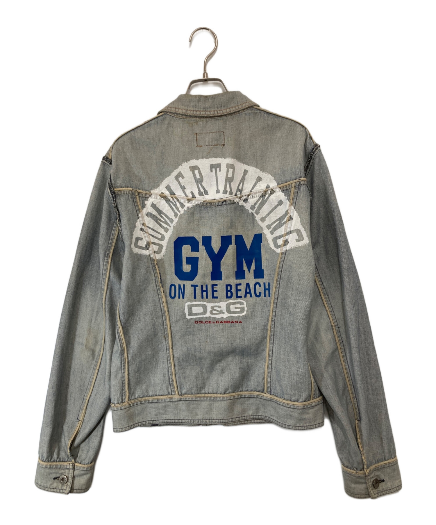 中古・古着通販】D&G (ディーアンドジー) GYM デニムジャケット