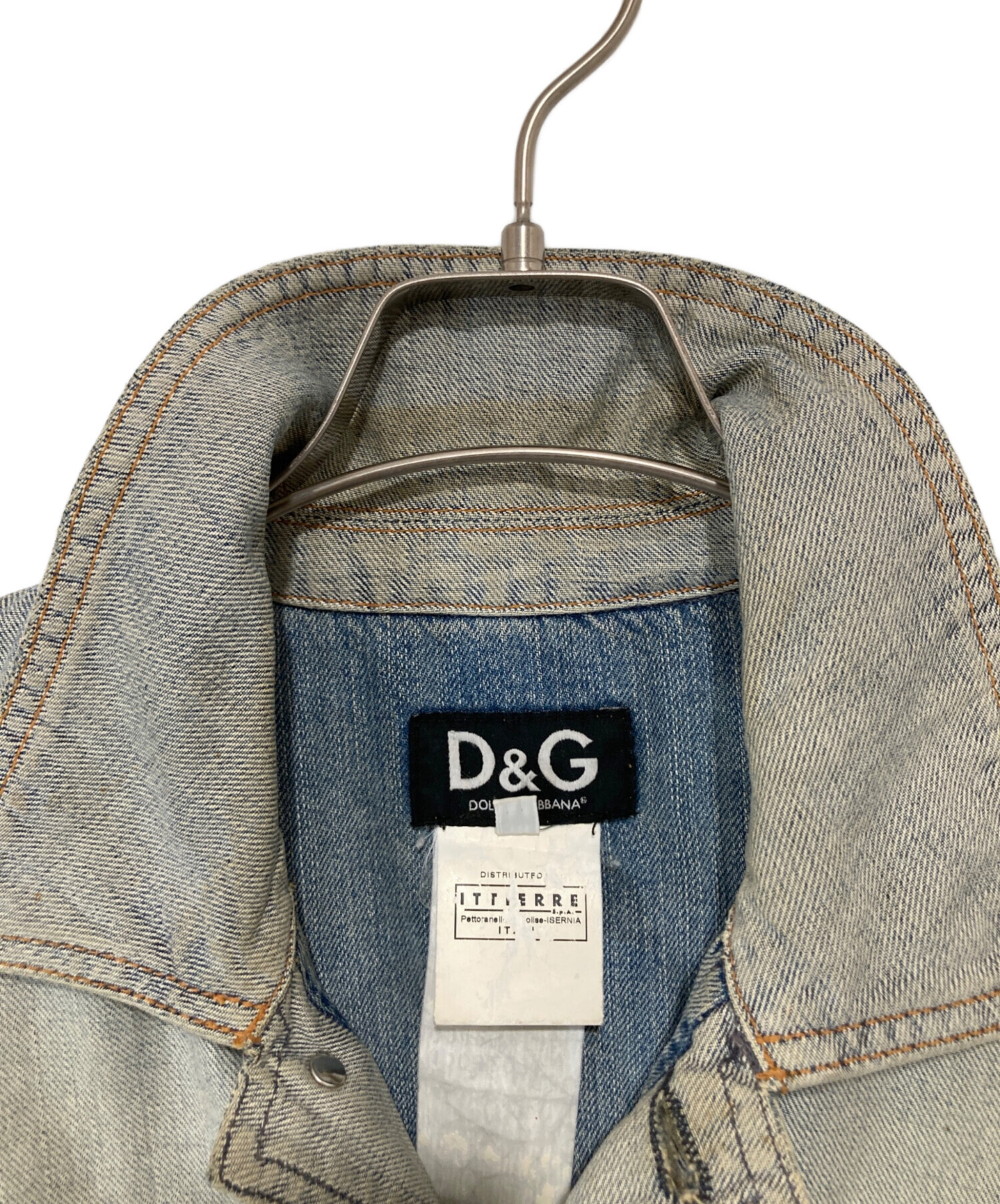 中古・古着通販】D&G (ディーアンドジー) GYM デニムジャケット