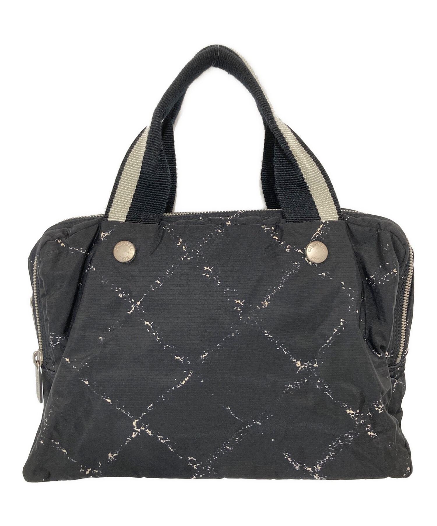 中古・古着通販】CHANEL (シャネル) ミニボストンバッグ 旧トラベル