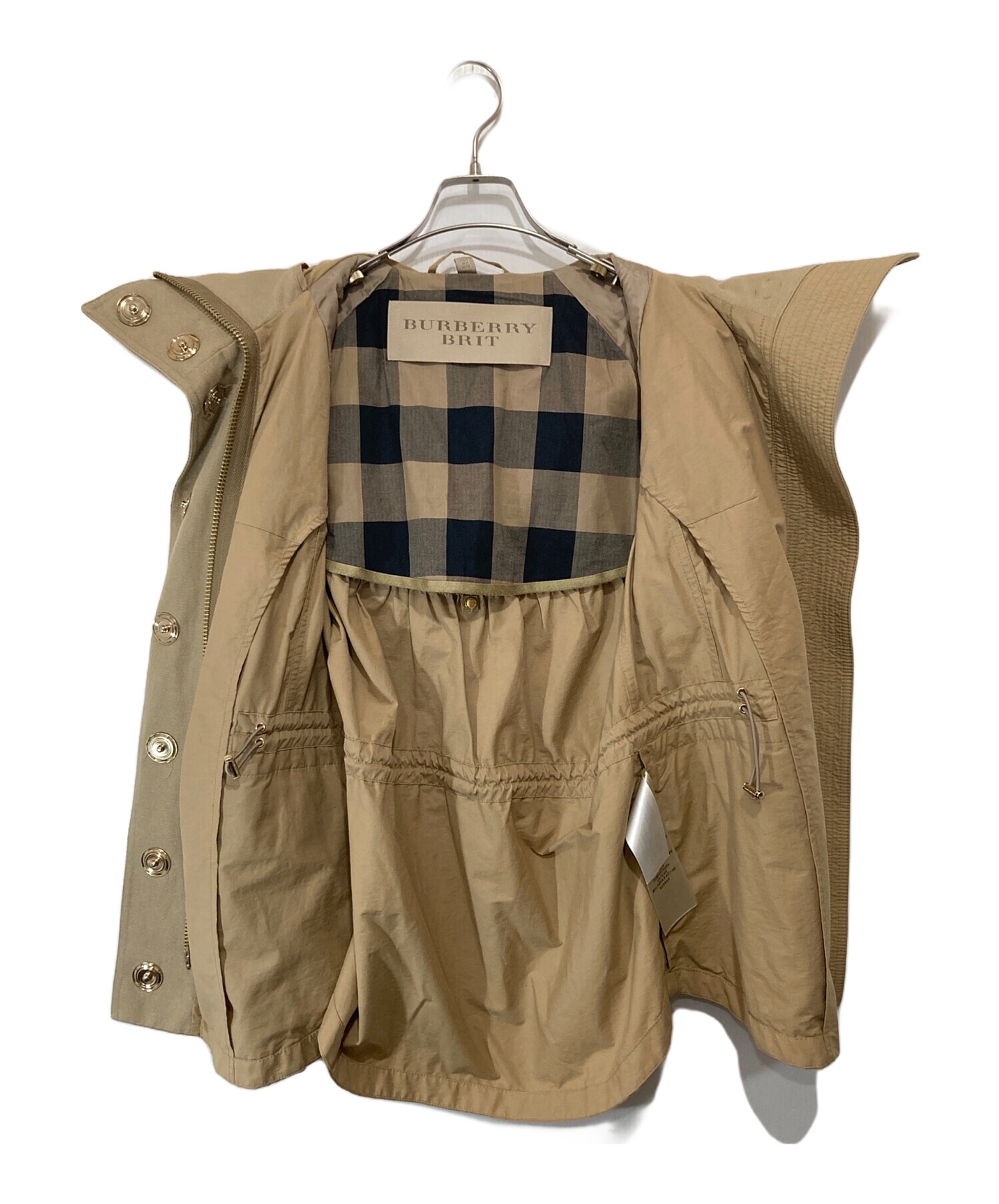 中古・古着通販】BURBERRY BRIT (バーバリーブリット) フーデッド