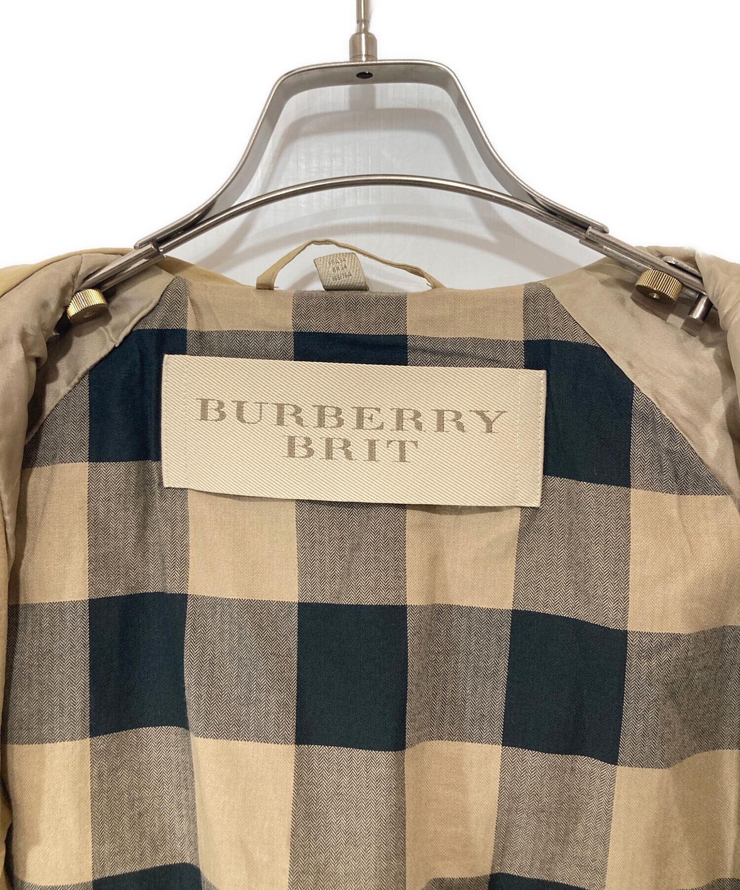中古・古着通販】BURBERRY BRIT (バーバリーブリット) フーデッド