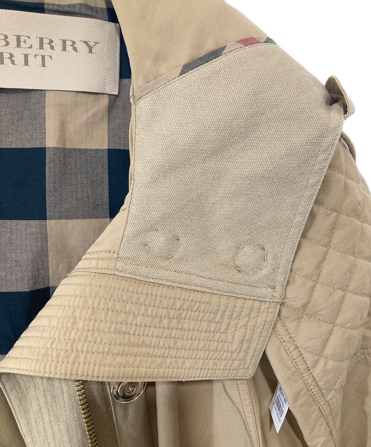 中古・古着通販】BURBERRY BRIT (バーバリーブリット) フーデッド