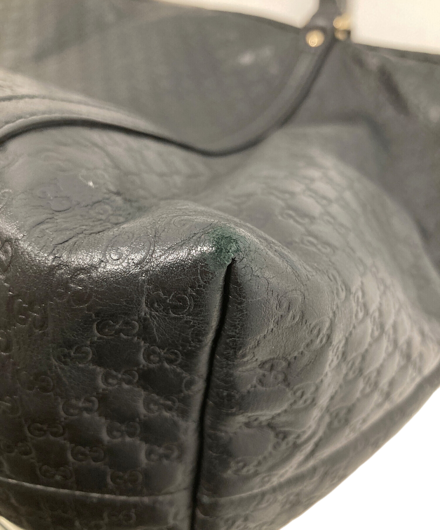 中古・古着通販】GUCCI (グッチ) マイクログッチシマ トートバッグ 