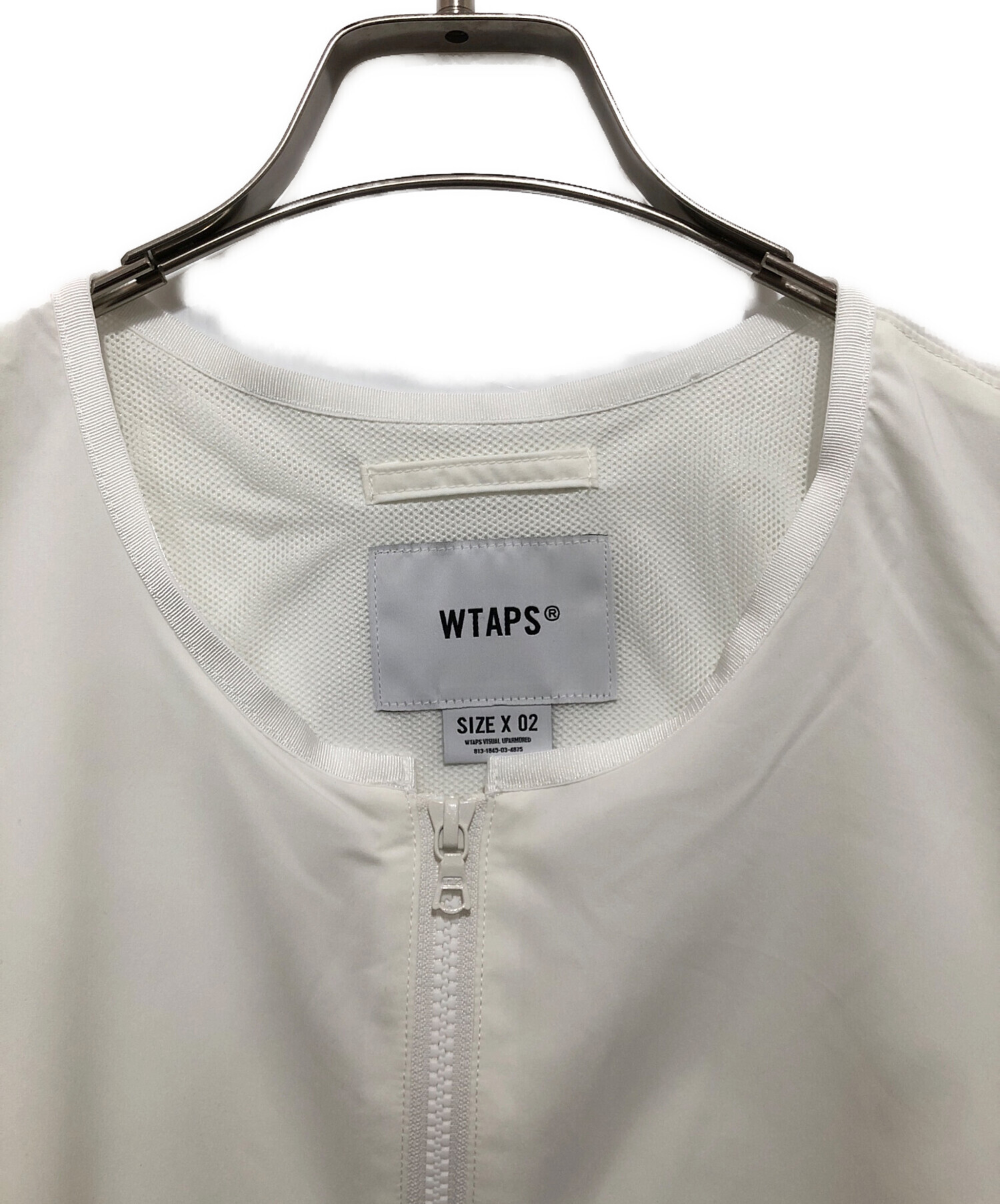 WTAPS カーディガン ホワイト SIZE 03 中古・古着通販】WTAPS (ダブルタップス) BLOW / LS / POLY. WEATHER