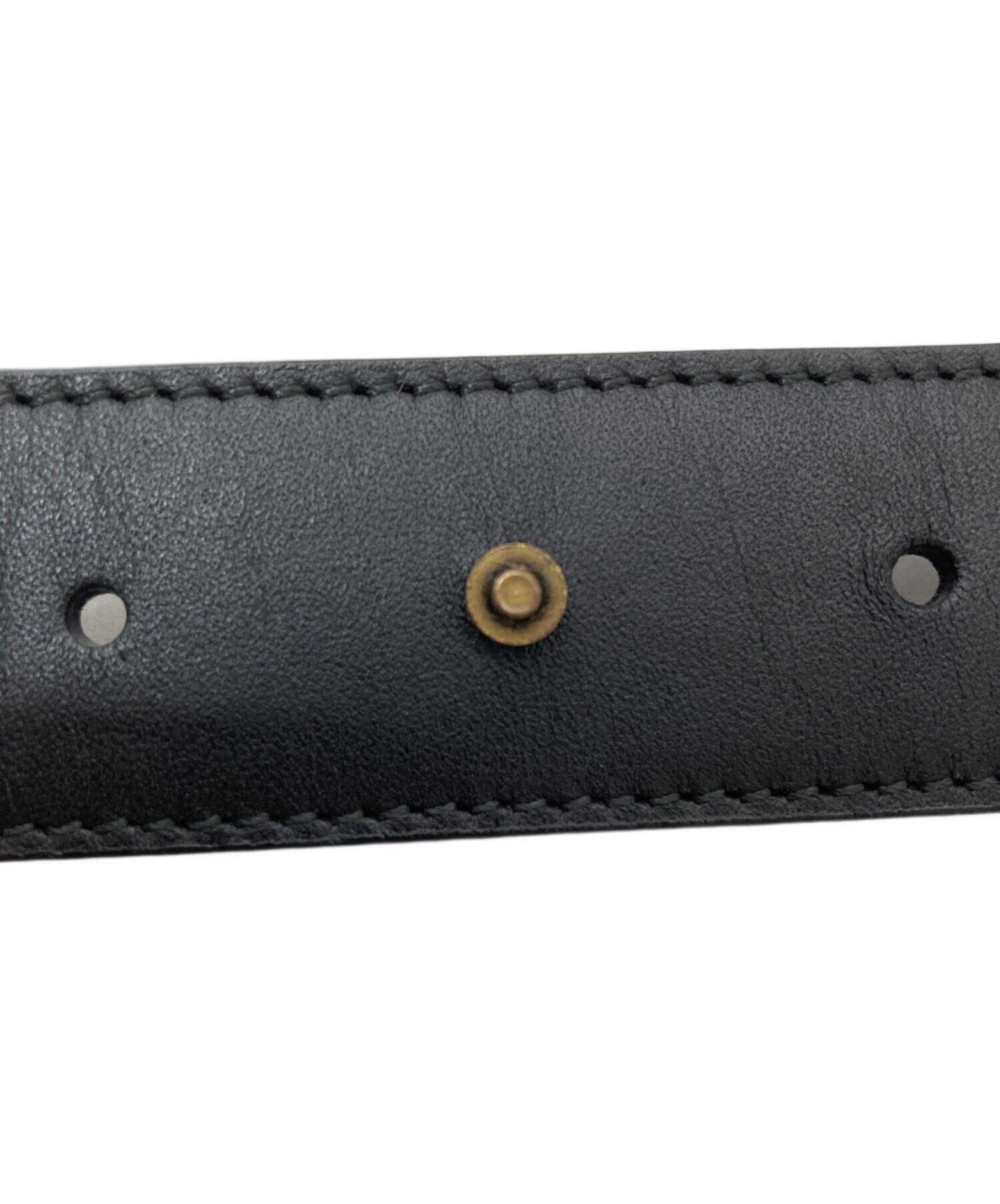 中古・古着通販】GUCCI (グッチ) GGマーモント ロゴバックルベルト