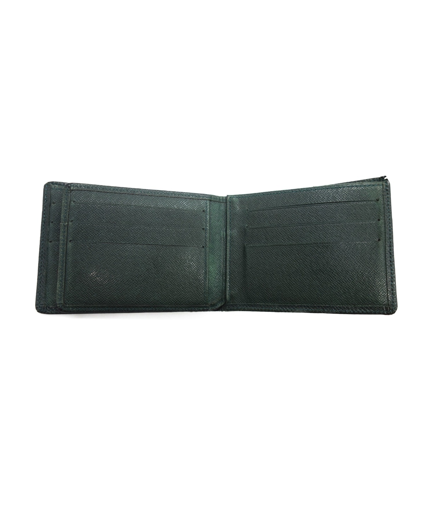 中古・古着通販】LOUIS VUITTON (ルイヴィトン) 2つ折り財布 オリーブ 