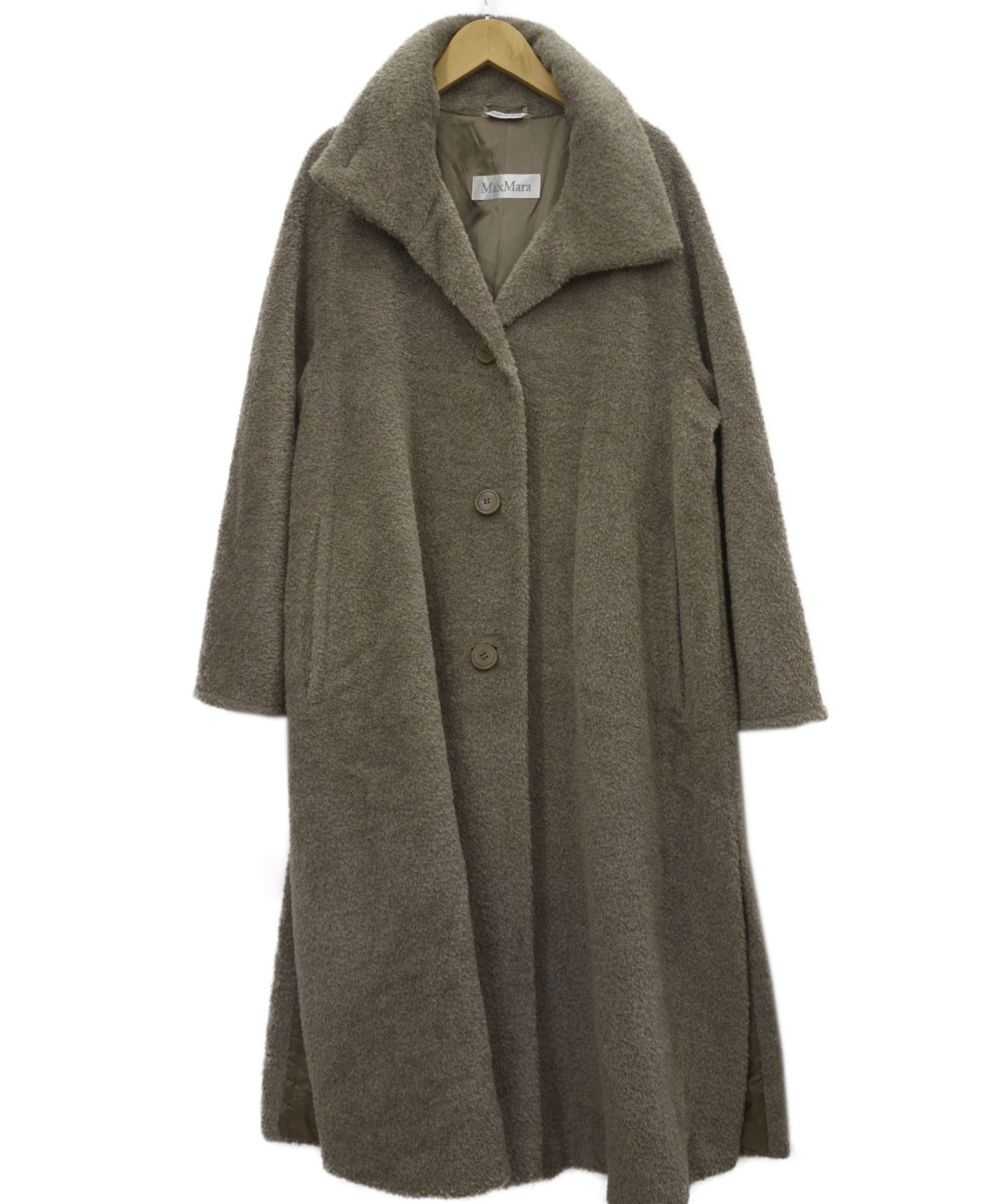 中古・古着通販】MaxMara (マックスマーラ) ロングコート 中古・古着通販】MaxMara (マックスマーラ) ロングコート