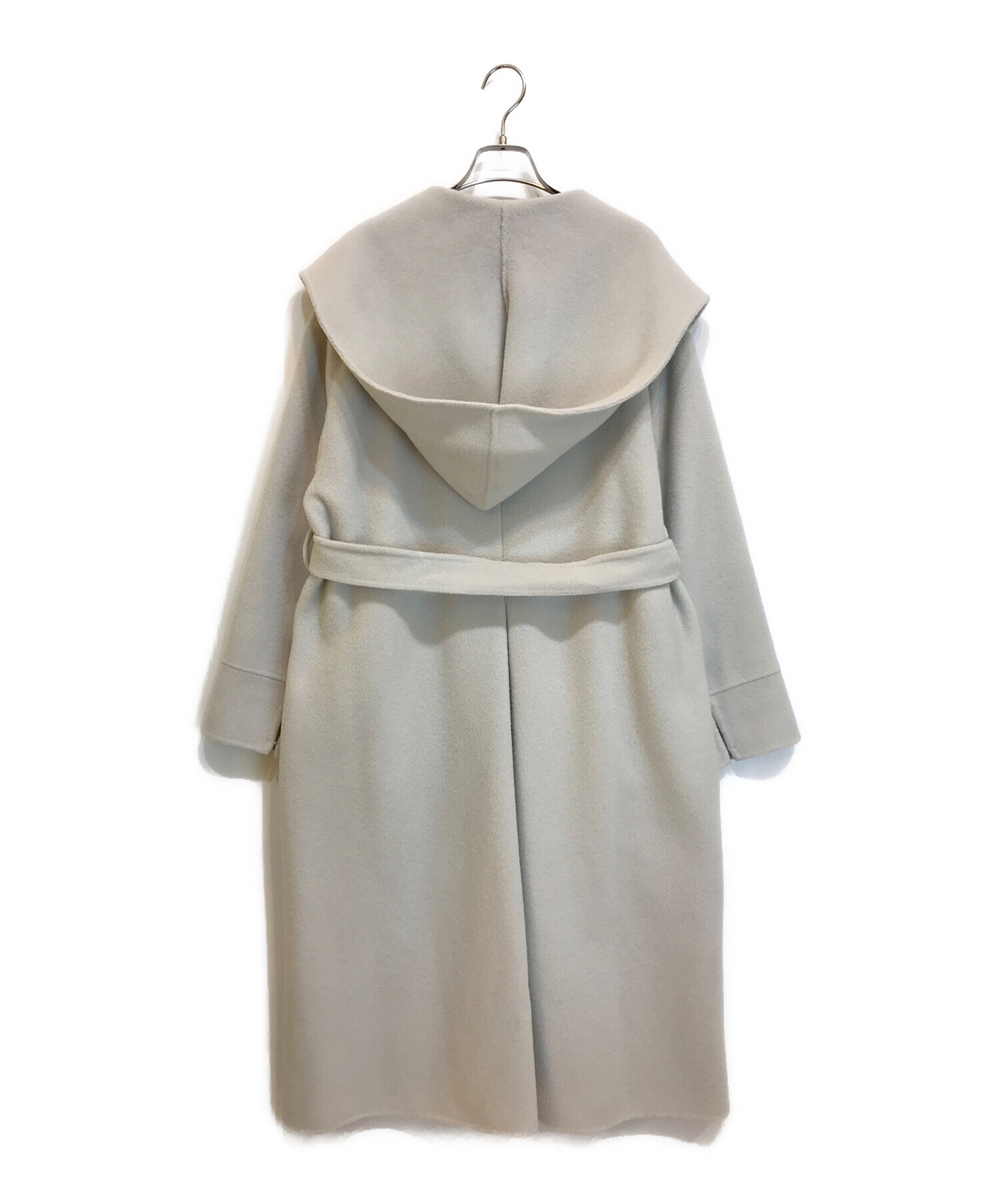 美品✨フレイアイディー　ロングリバーコート　フード　ベージュ　MANTECO フレイ アイディー FRAY I.D MANTECOフードリーバーコート