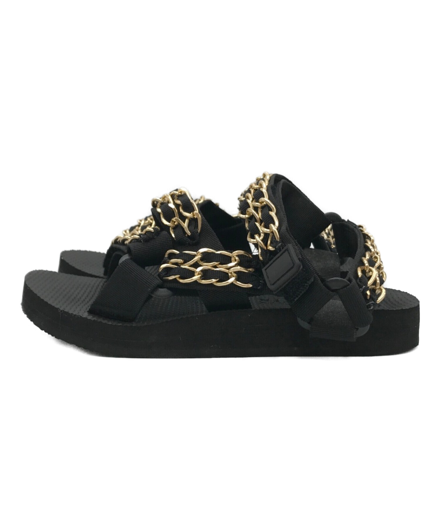 中古・古着通販】ARIZONA LOVE (アリゾナラブ) サンダル ブラック  