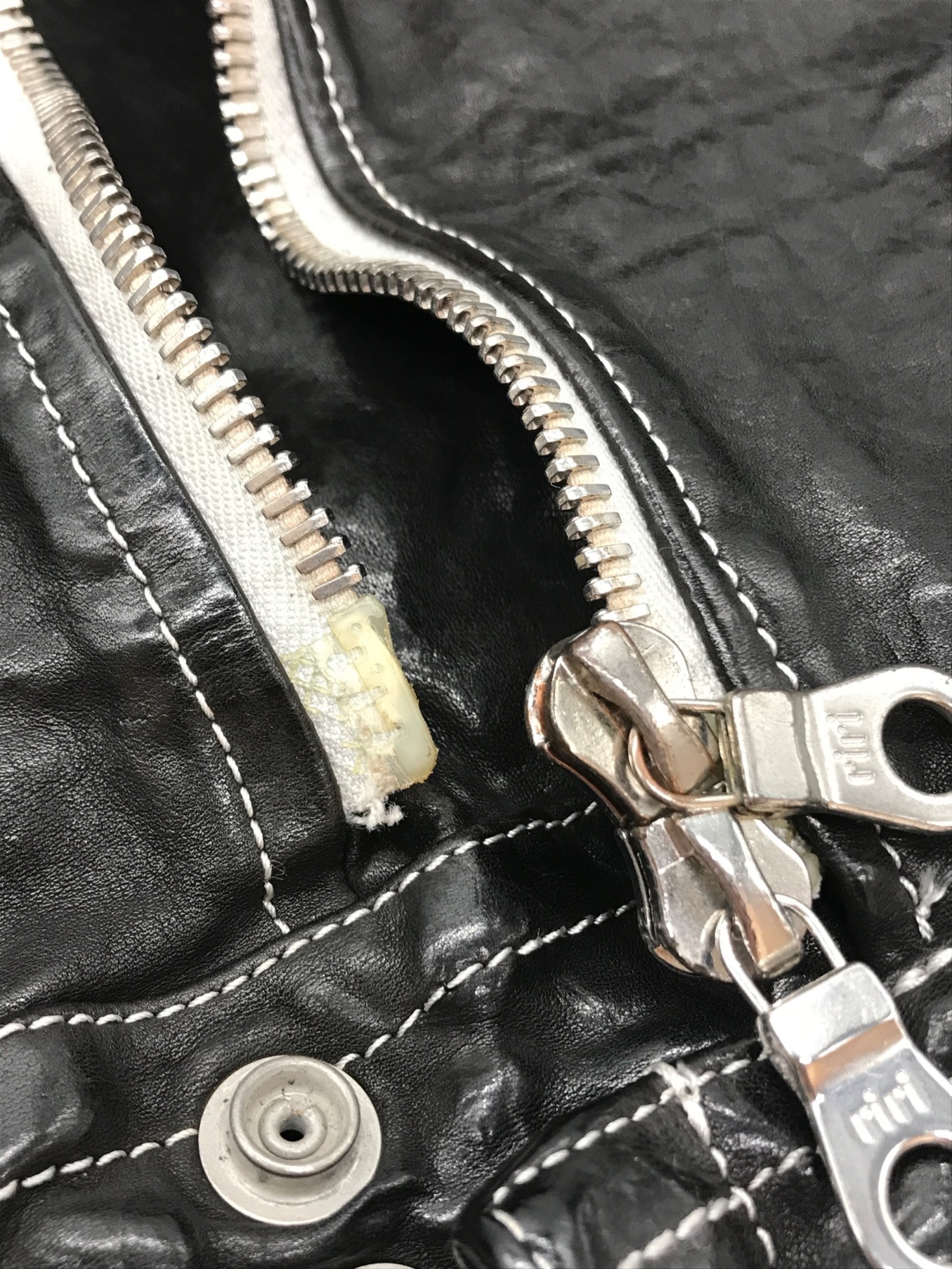 希少 Backlash ライダース 善 ポーランドショルダー ハンドダイ Lサイズ