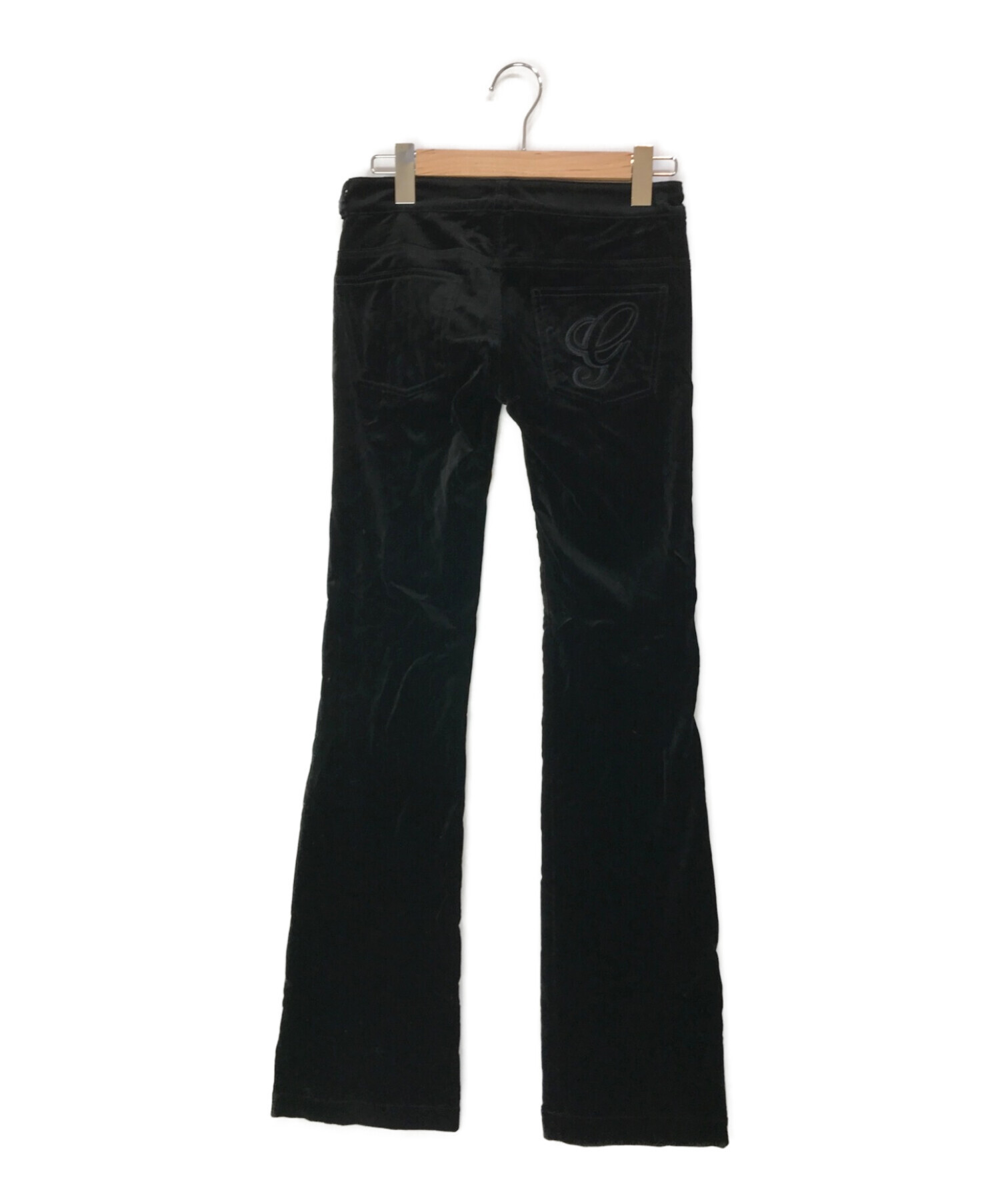 Gucci ブラウン スエード フレアパンツ Gucci ブラウン スエード フレアパンツ