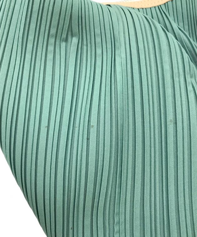 中古・古着通販】PLEATS PLEASE (プリーツプリーズ) レザー切替ねじれ 