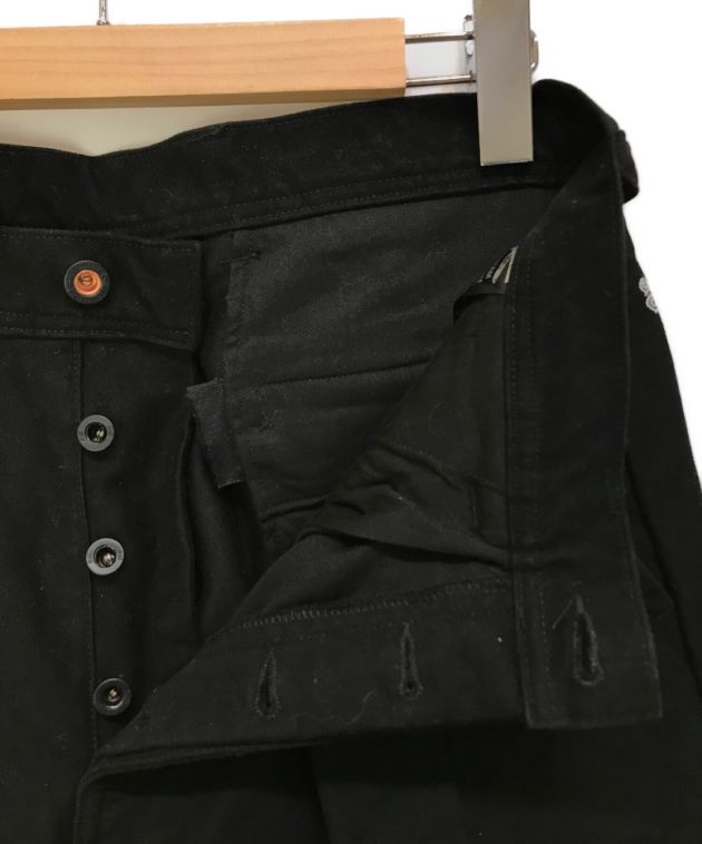 中古・古着通販】Denham (デンハム) バルーンパンツ ブラック サイズ