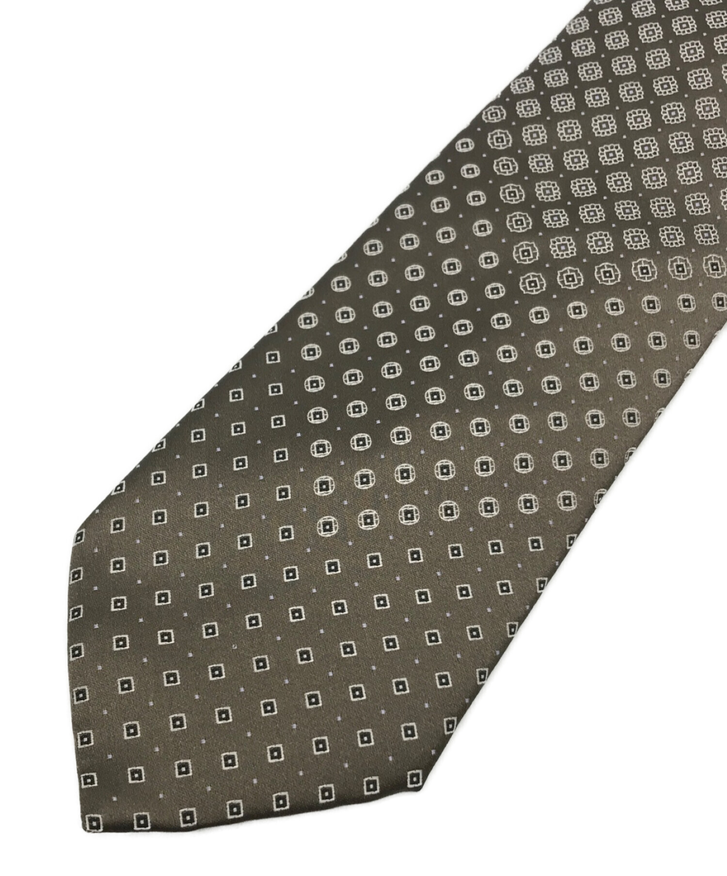 中古・古着通販】BRIONI (ブリオーニ) ネクタイ グレー サイズ