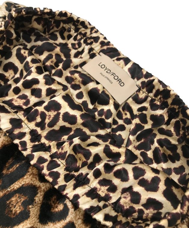 新品 LOYD FORD ロイドフォード レオパードプリントスカート Deuxieme Classe（ドゥーズィエムクラス）の「*【LOYD FORD