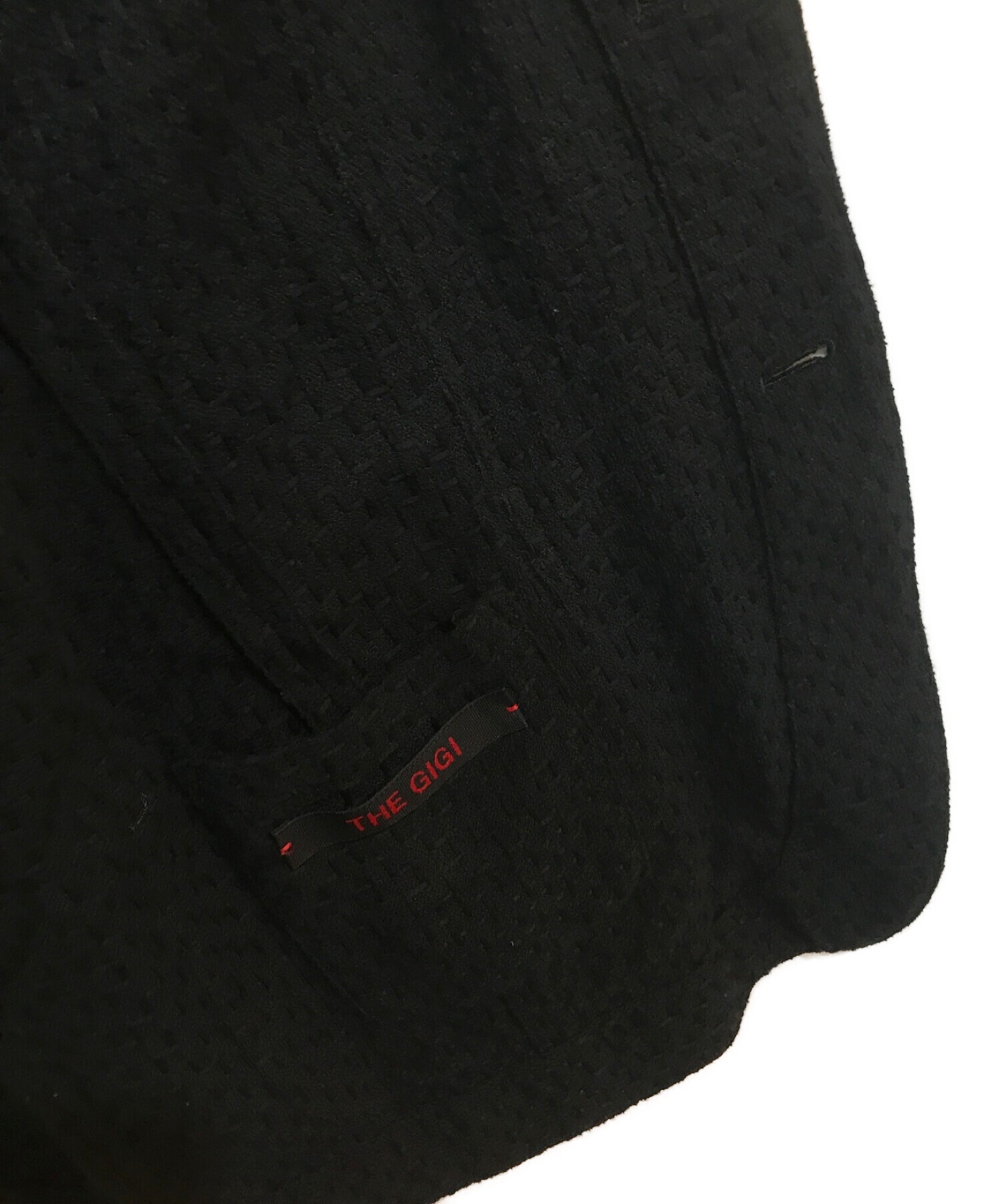 中古・古着通販】THE GIGI (ザ・ジジ) テーラードジャケット ブラック