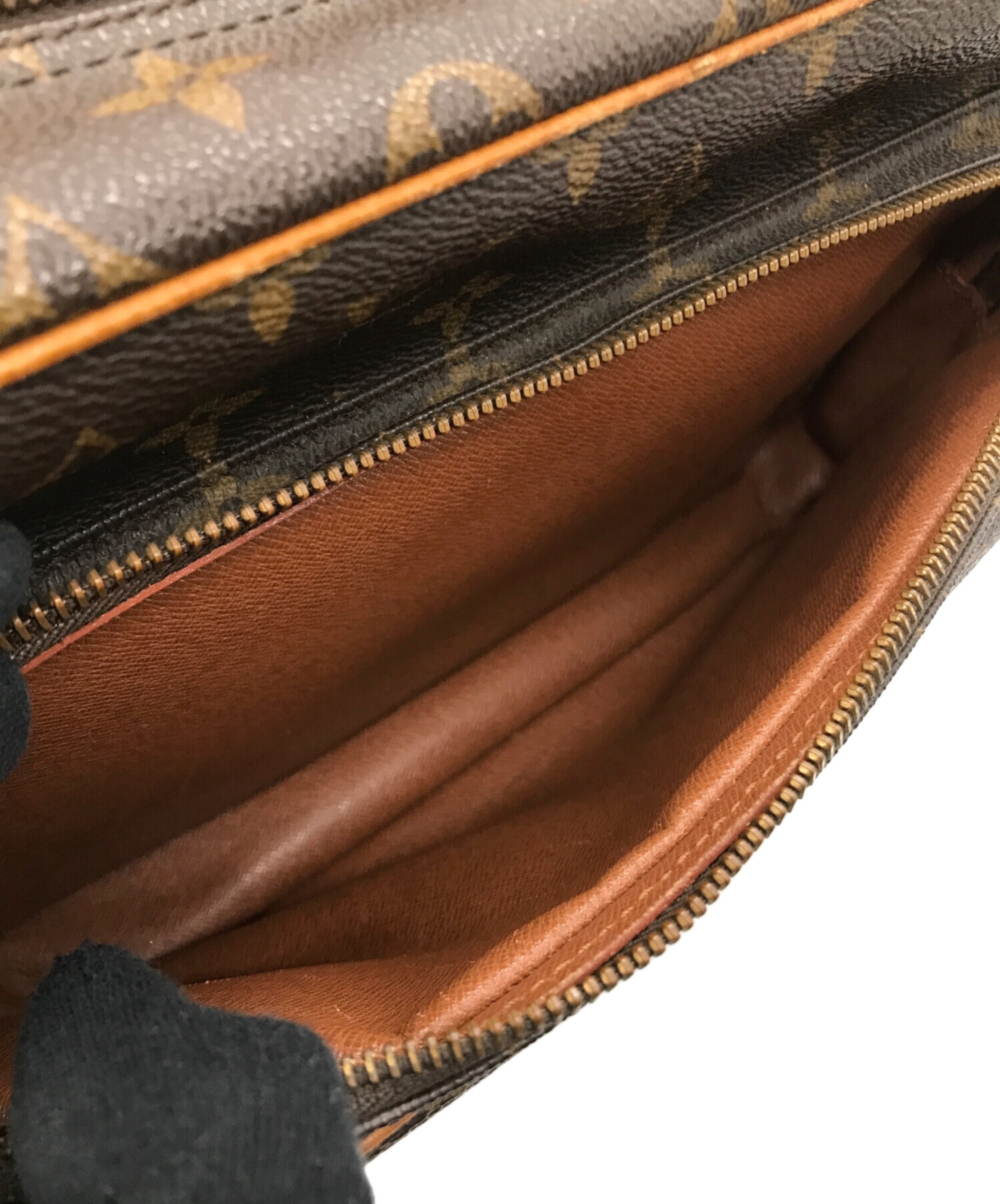 【値下げ】Louis Vuitton ショルダーバッグ ダークブラウン 中古・古着通販】LOUIS VUITTON (ルイ ヴィトン) ナイル