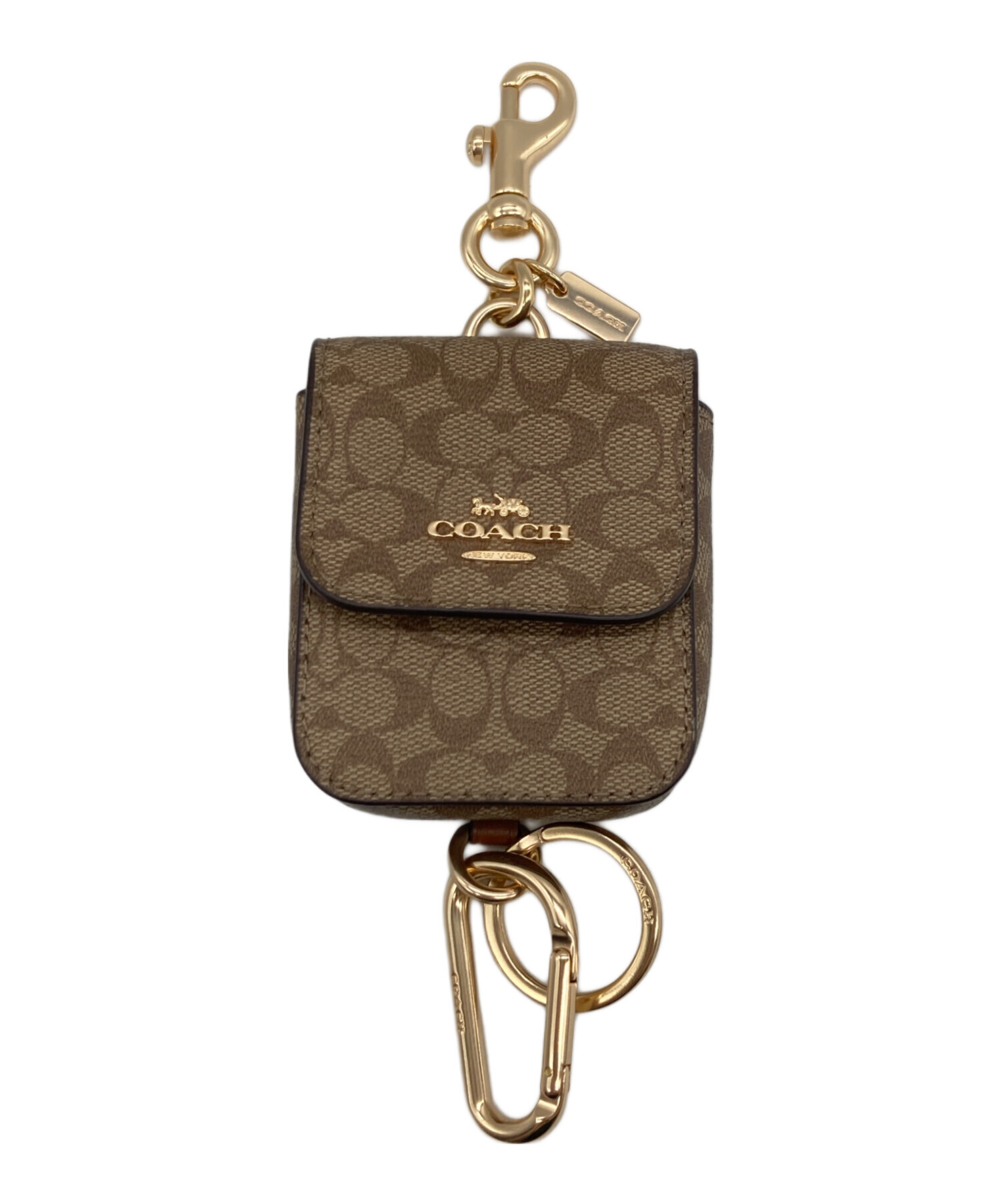 OLD COACH バッグチャーム　ケース　希少極美品 中古・古着通販】COACH (コーチ) バッグチャーム サイズ