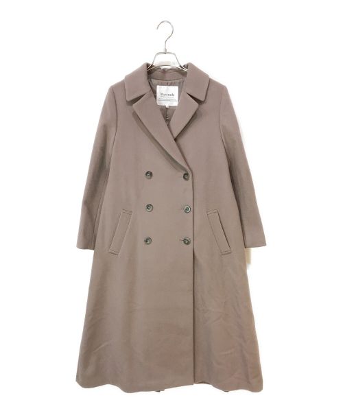 tomo　　　マイストラーダ　mystrada 　コート　ウール　ブラウン 中古・古着通販】Mystrada (マイストラーダ) バックボリュームコート