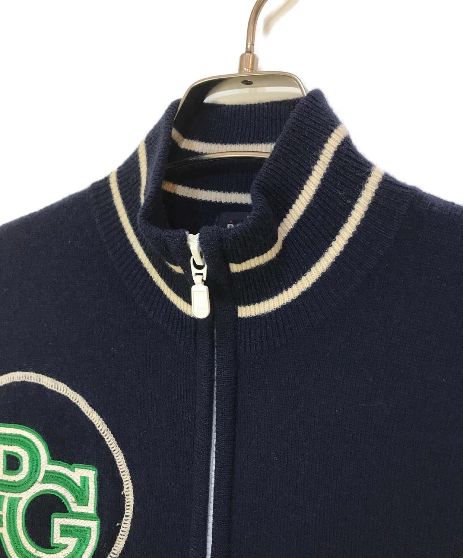 中古・古着通販】PEARLY GATES (パーリーゲイツ) ウールカシミヤジップ 