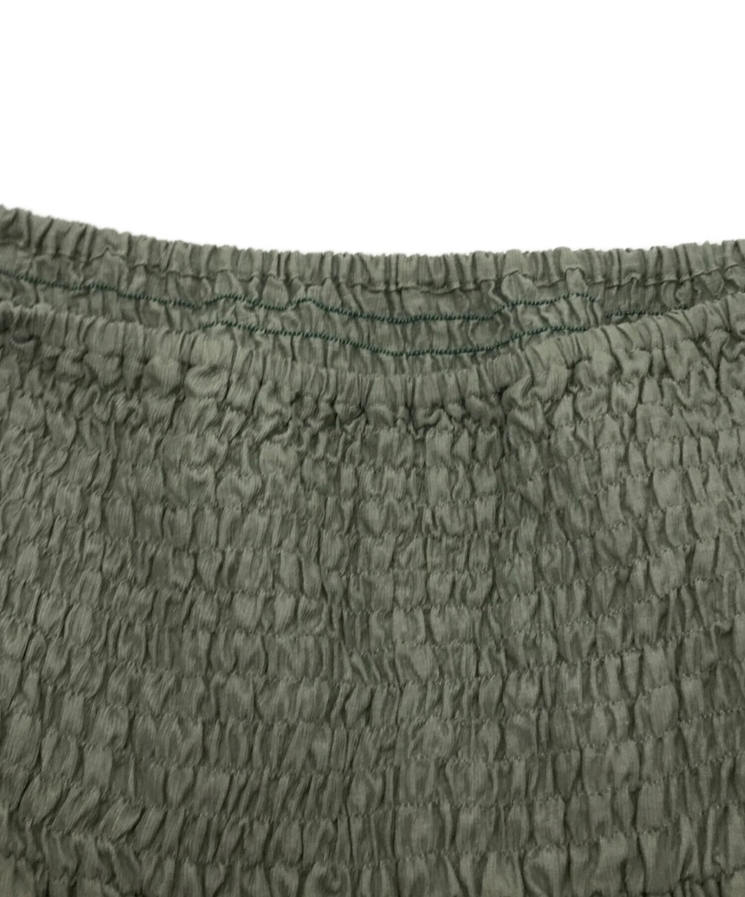 中古・古着通販】MYLAN (マイラン) Shearing Bare Dress グリーン  