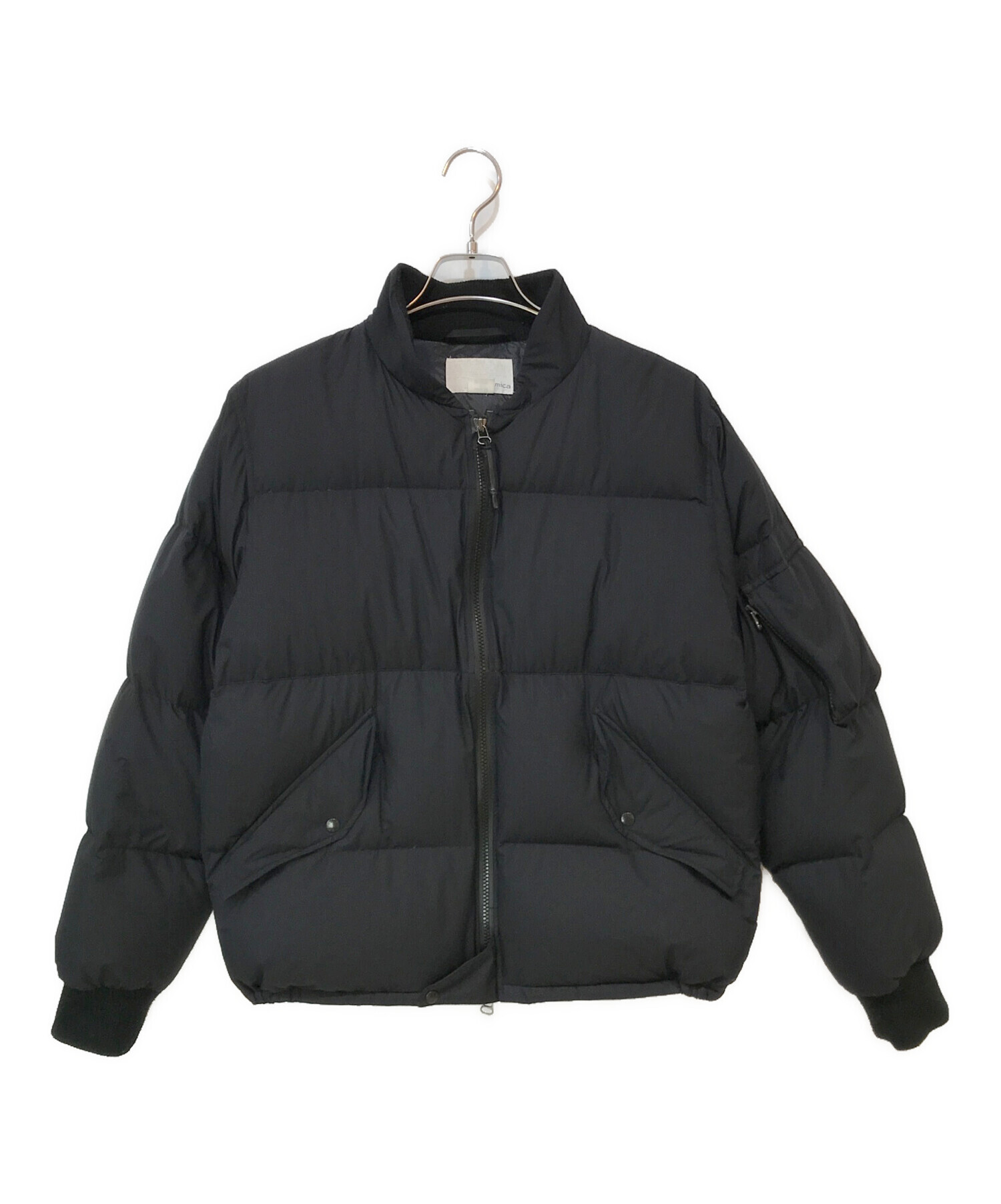 中古・古着通販】nanamica (ナナミカ) ダウンジャケット ブラック 