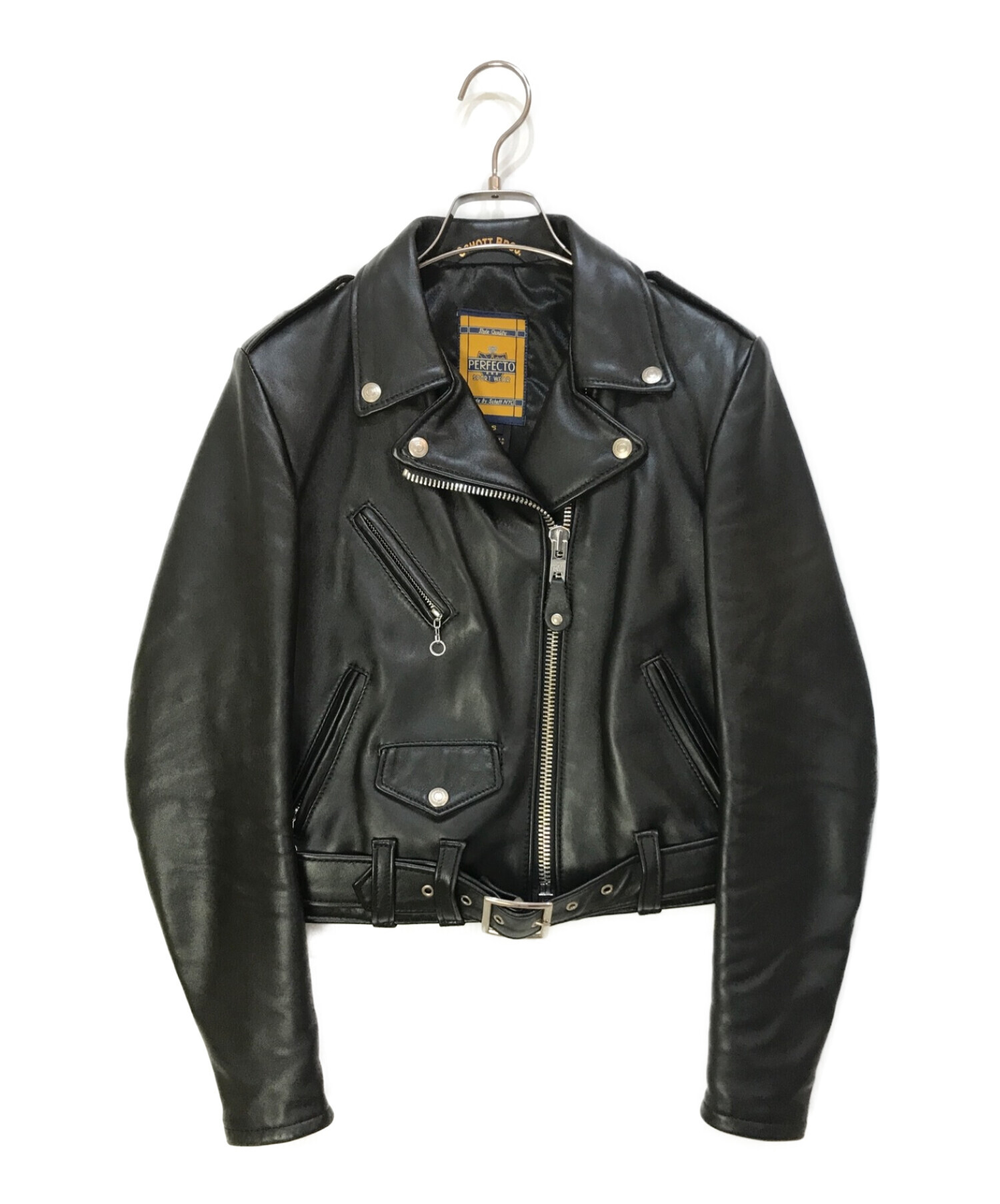 中古・古着通販】shott (ショット) ワンスター S レザーライダース 