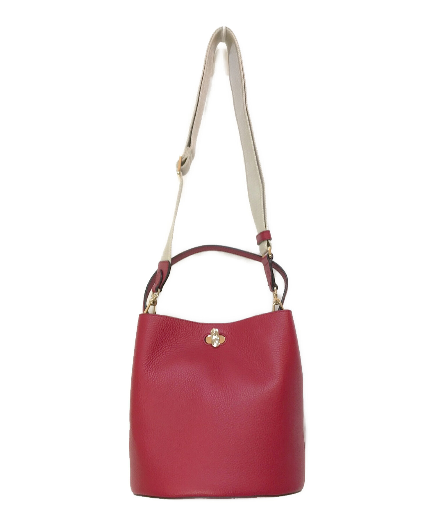 FURLA ショルダーバッグ ダナエ ☆2way仕様/クロコ型押し！【FURLA