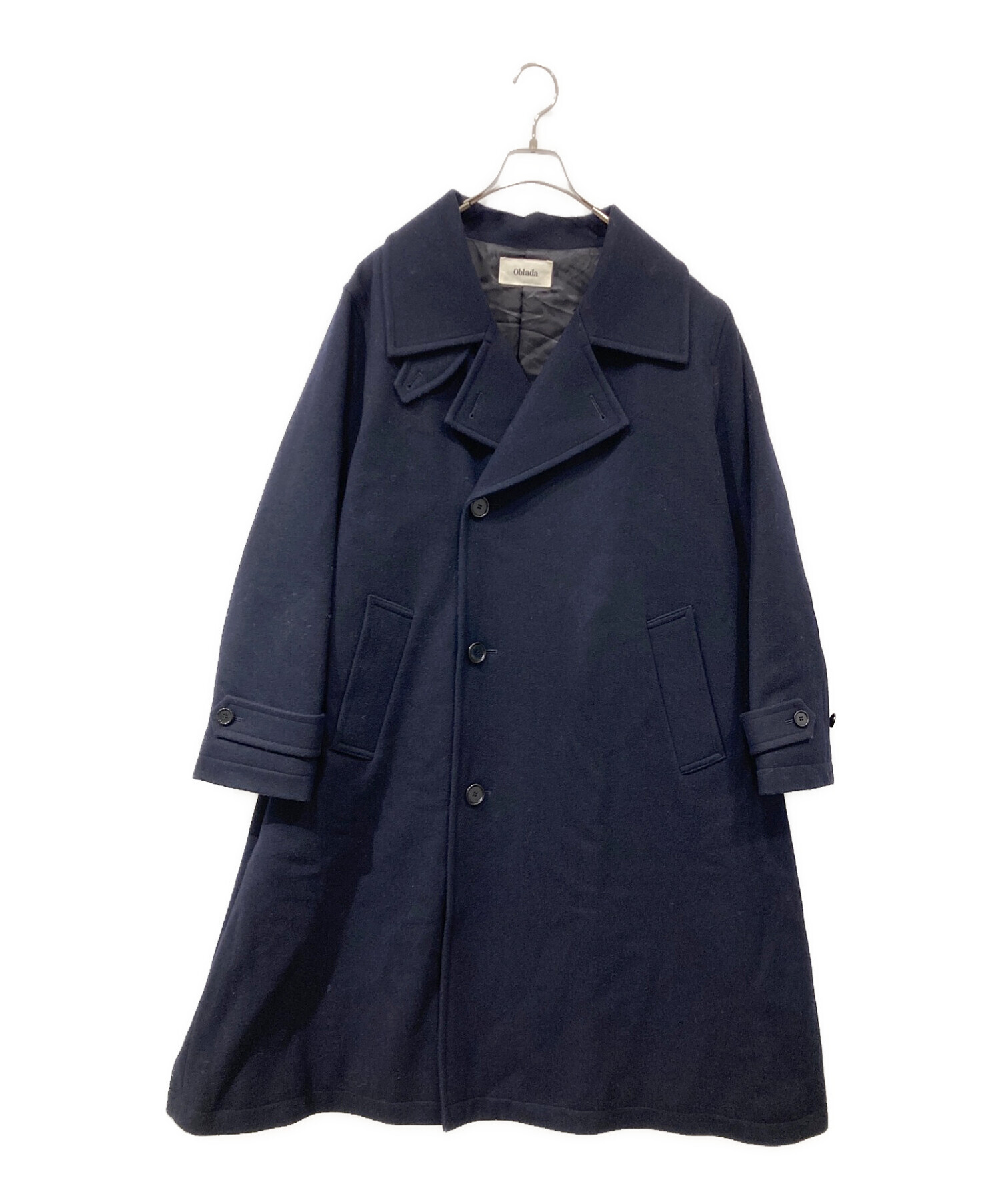 中古・古着通販】Oblada (オブラダ) ALFRED COAT ネイビー サイズ:S