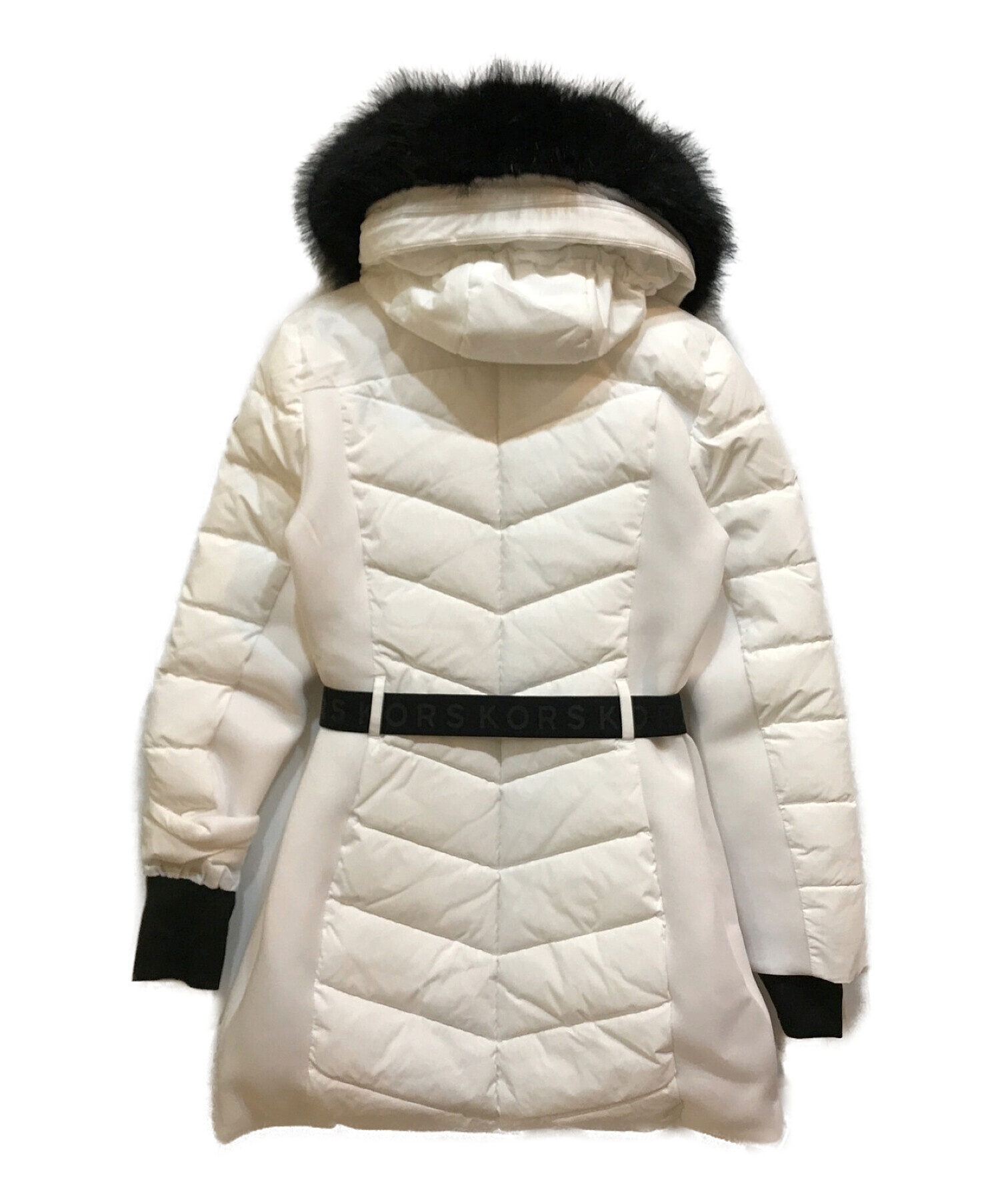 MICHAEL KORS アクティブ ベルテッド ミッド パッファー ジャケット 