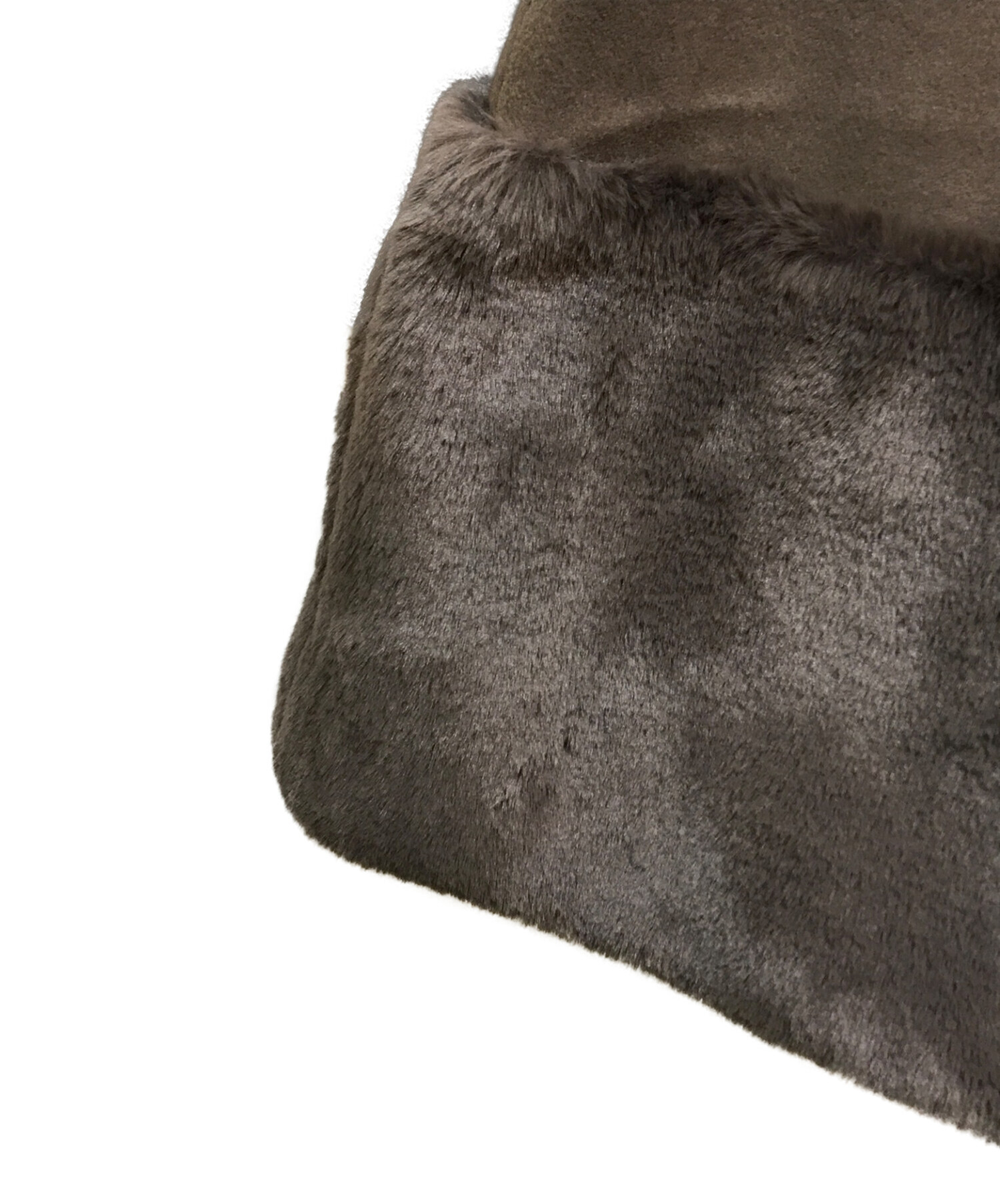 中古・古着通販】em. (エムドット) Eco Fur Coat エコファーコート