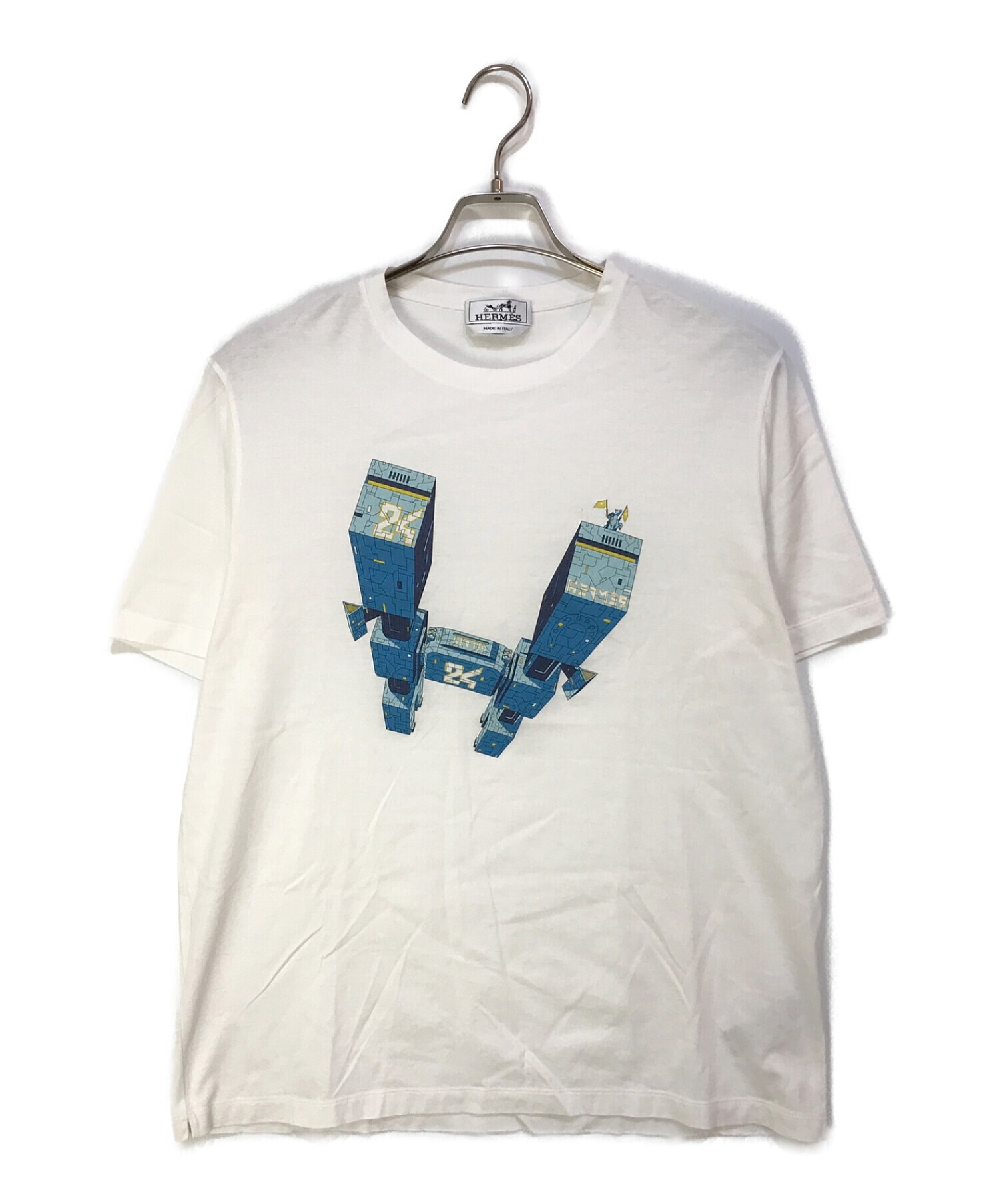 中古・古着通販】HERMES (エルメス) オデッセイ クルーネックTシャツ 