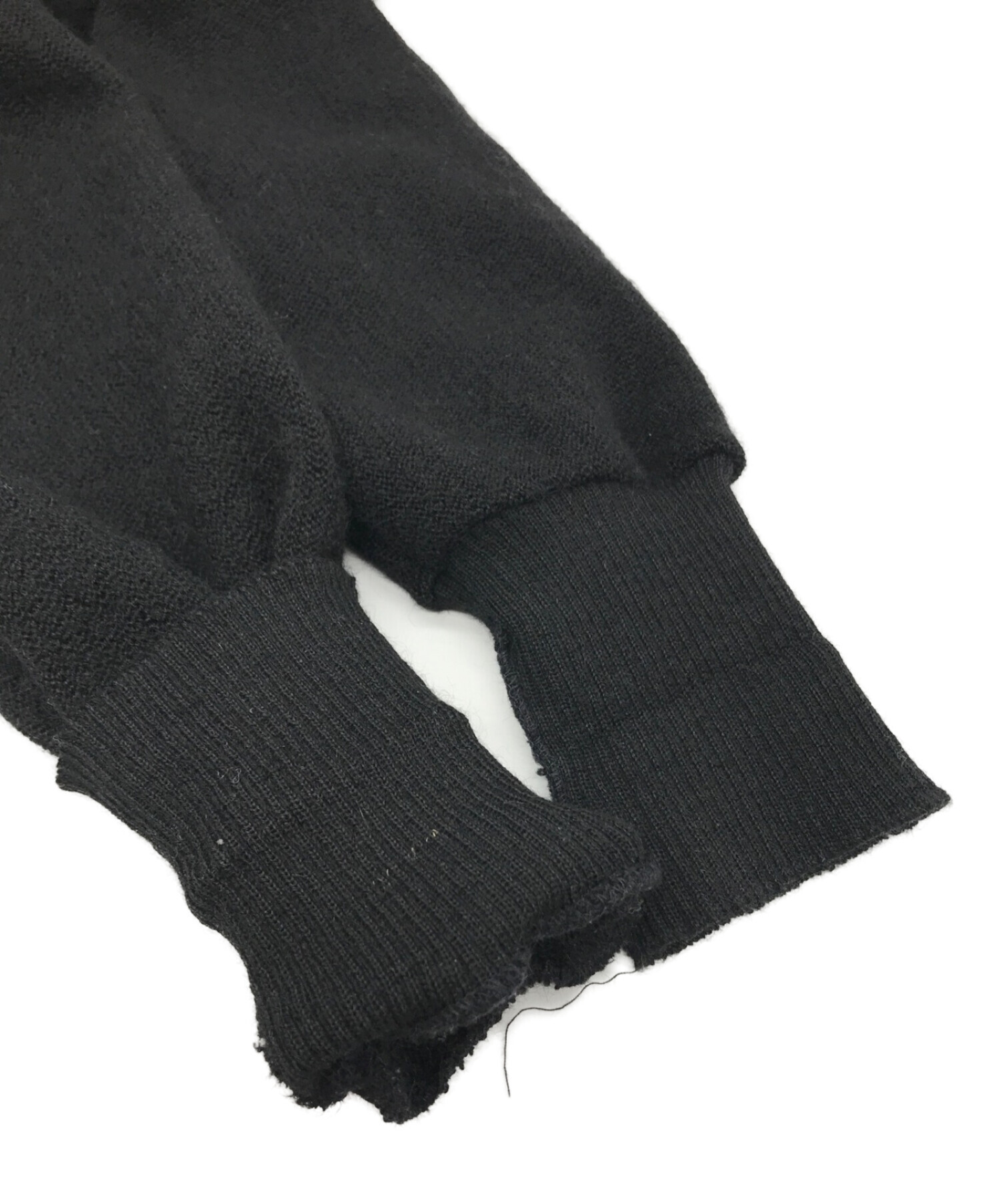 中古・古着通販】Sears (シアーズ) アルパカ カーディガン ブラック