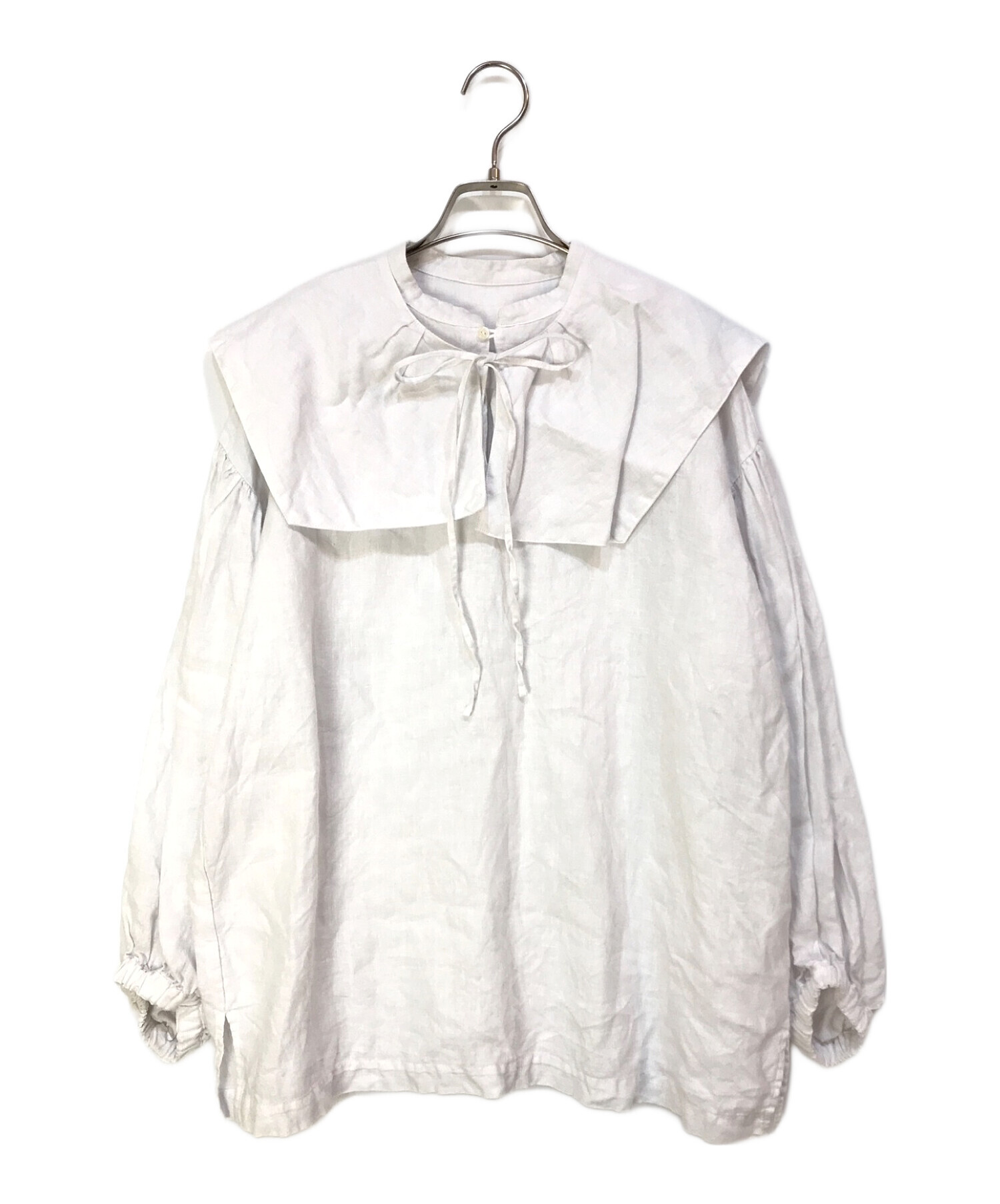 ネストローブつけ襟 リネン 中古・古着通販】nest Robe (ネストローブ