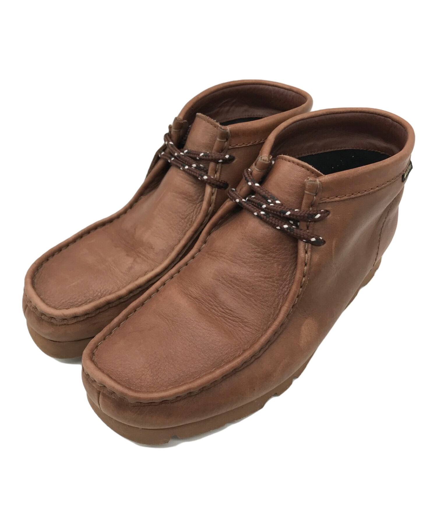 中古・古着通販】CLARKS (クラークス) WallabeeBT GTX ブラウン サイズ 