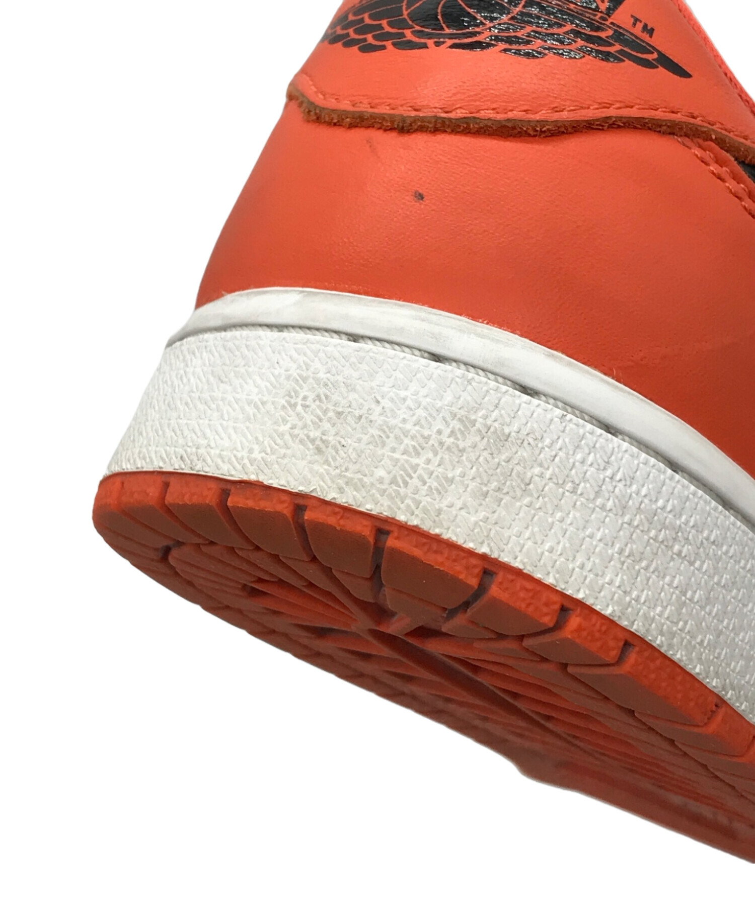中古・古着通販】NIKE (ナイキ) AIR JORDAN 1 LOW OG ORANGE/BLACK 